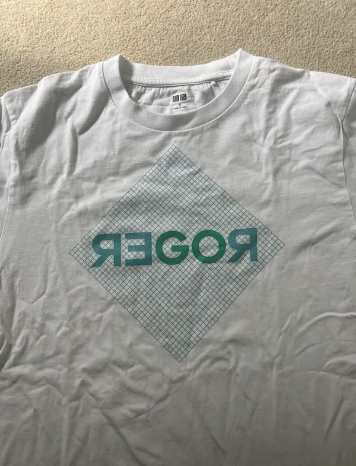 Uniqlo Uniqlo Roger Federer Tshirt Size US S / EU 44-46 / 1 - 3 Thumbnail