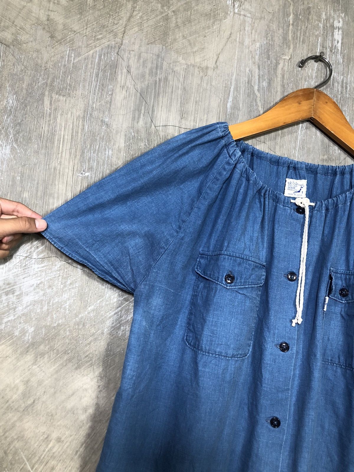 Orslow Orslow Button Up Women Blue Shirt Size S / US 4 / IT 40 - 4 Thumbnail