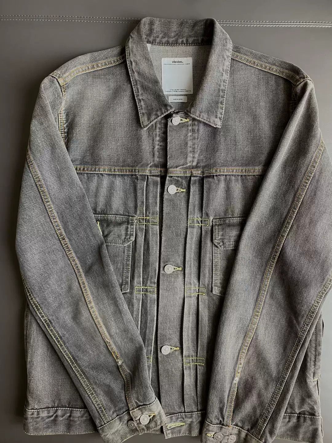 Visvim VisvimVISVIM SS 101 JKT DMGD-1001 14SS-2504 Size US XL / EU 56 / 4 - 1 Thumbnail