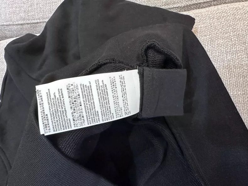 Versace Versace Black loose cropped hooded sweatshirt Size M / US 6-8 / IT 42-44 - 5 Thumbnail