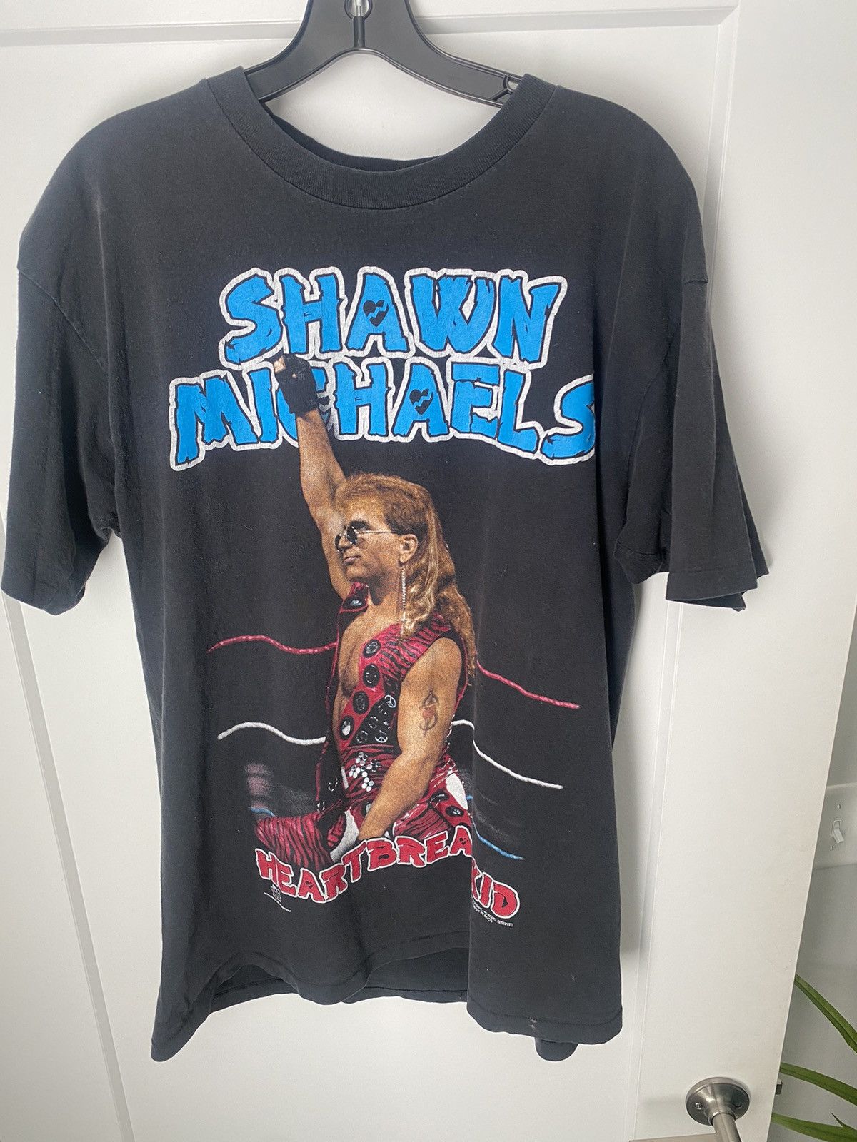 Vintage Shawn Michaels Vintage Shirt Size US XL / EU 56 / 4 - 1 Thumbnail