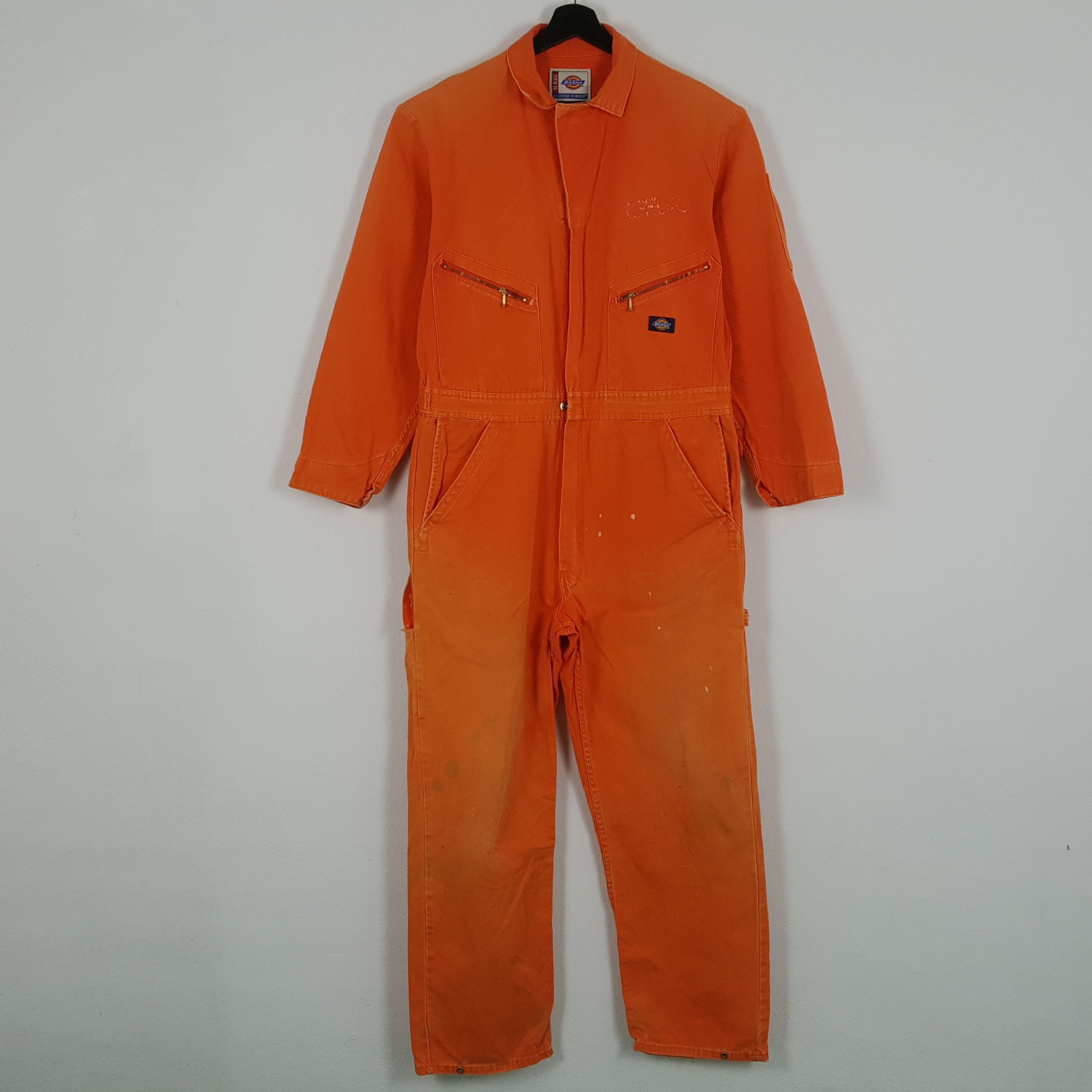 Dickies × Hysteric Glamour × Vintage DICKIES x HYSTERIC GLAMOUR Custom Art Coverall Jacket Size US L / EU 52-54 / 3 - 4 Thumbnail