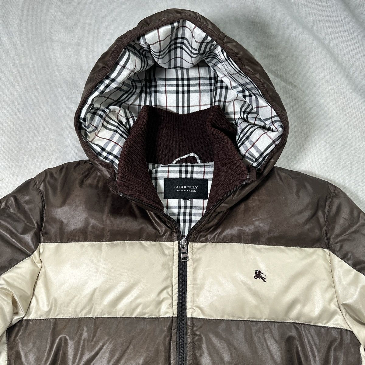 Burberry Burberry Black Label Down Puffer Jacket Size US XL / EU 56 / 4 - 4 Thumbnail