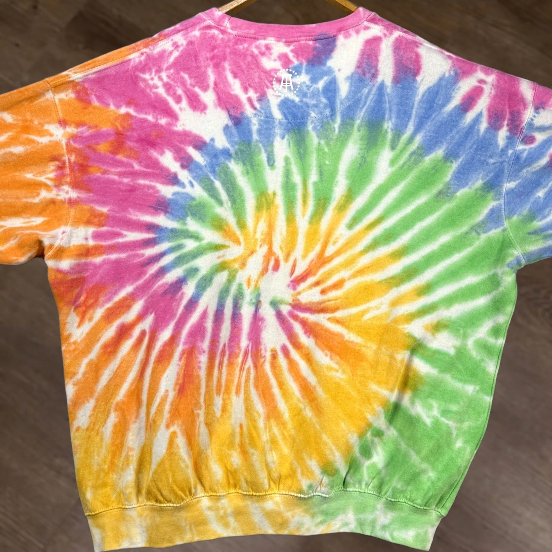 Vintage VINTAGE Barstool Sport Womens Hungover Pullover Sweatshirt 2XL Multi Tie Dye Long Sleeve Size XXL / US 16-18 / IT 52-54 - 1 Thumbnail
