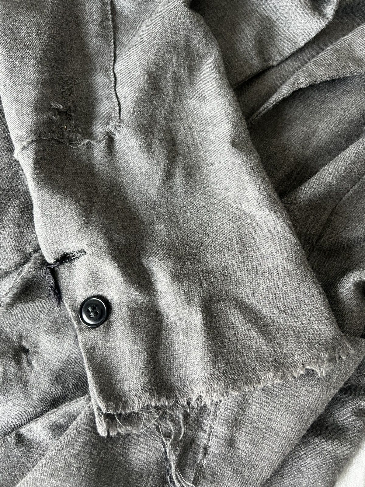 Greg Lauren 🔥🔥 Greg Lauren Grey Cashmere Jacket Size US M / EU 48-50 / 2 - 10 Thumbnail