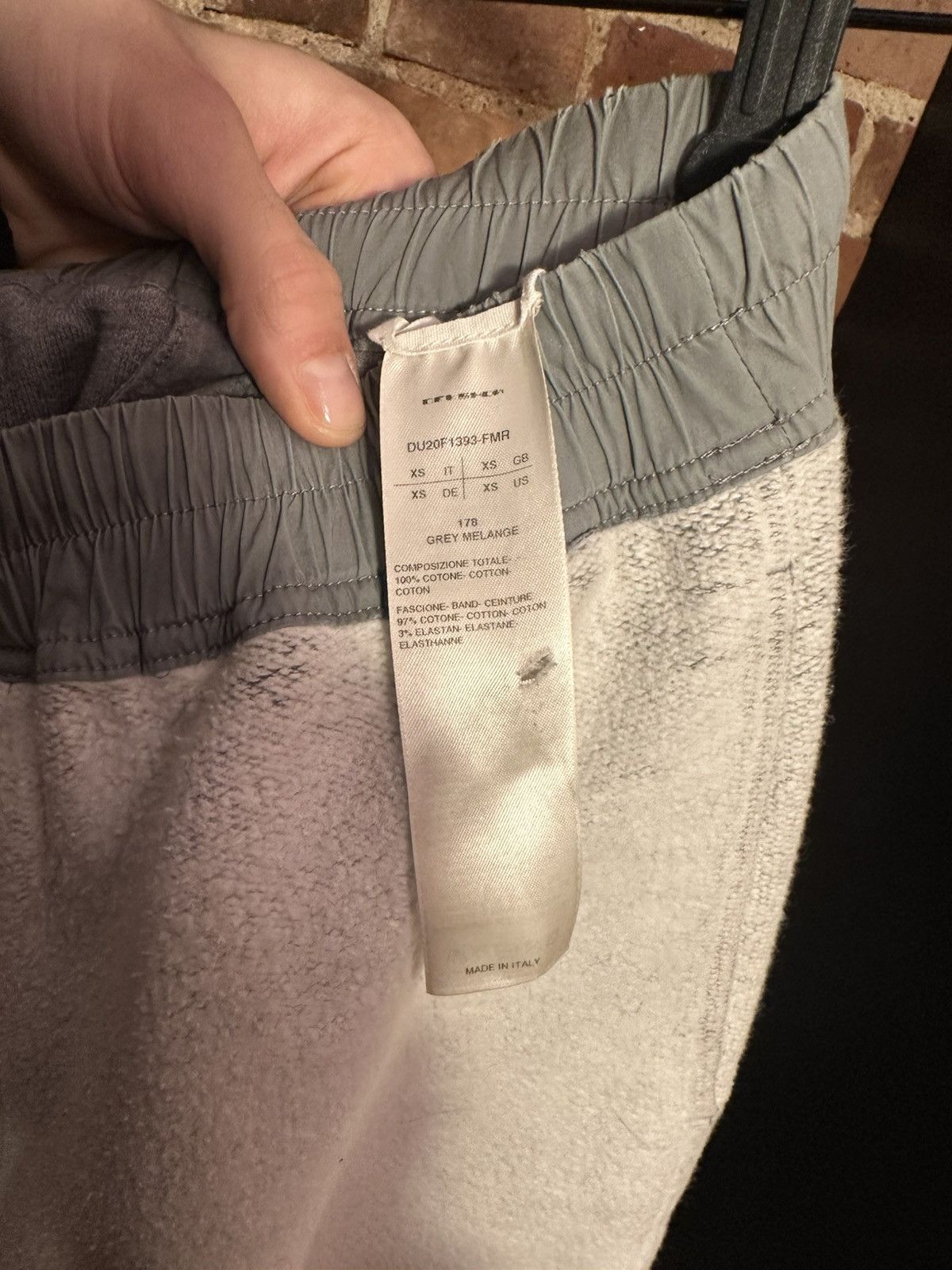Rick Owens FW/20 Inside out DRKSHDW Wide Leg Sweatpants Size US 30 / EU 46 - 11 Thumbnail