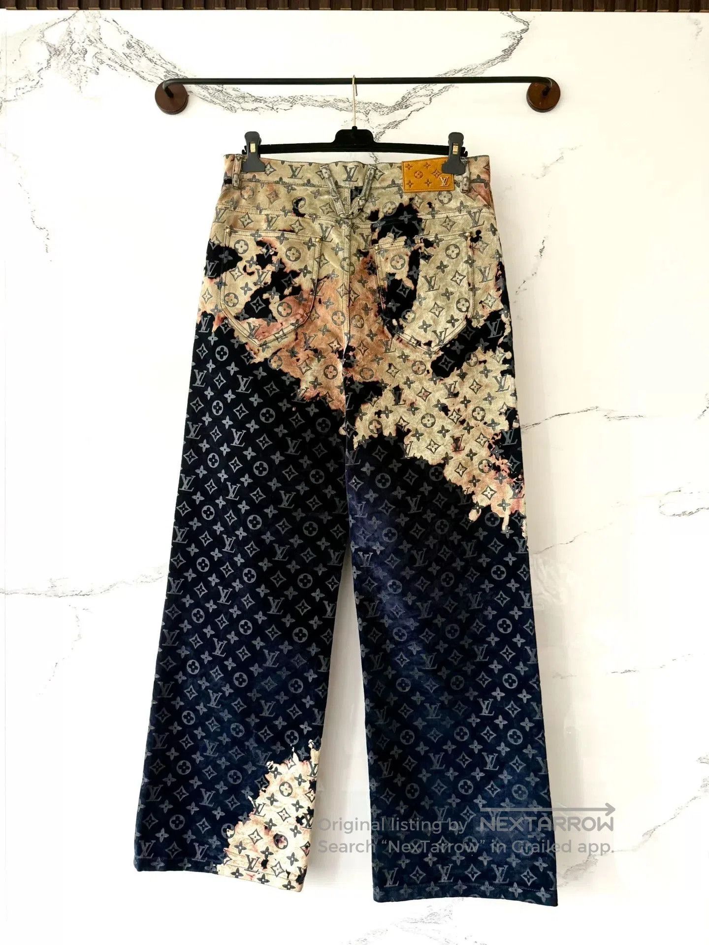 Louis Vuitton louis vuitton LV 24ss fire cloud denim pants. Size 30" / US 8 / IT 44 - 3 Thumbnail