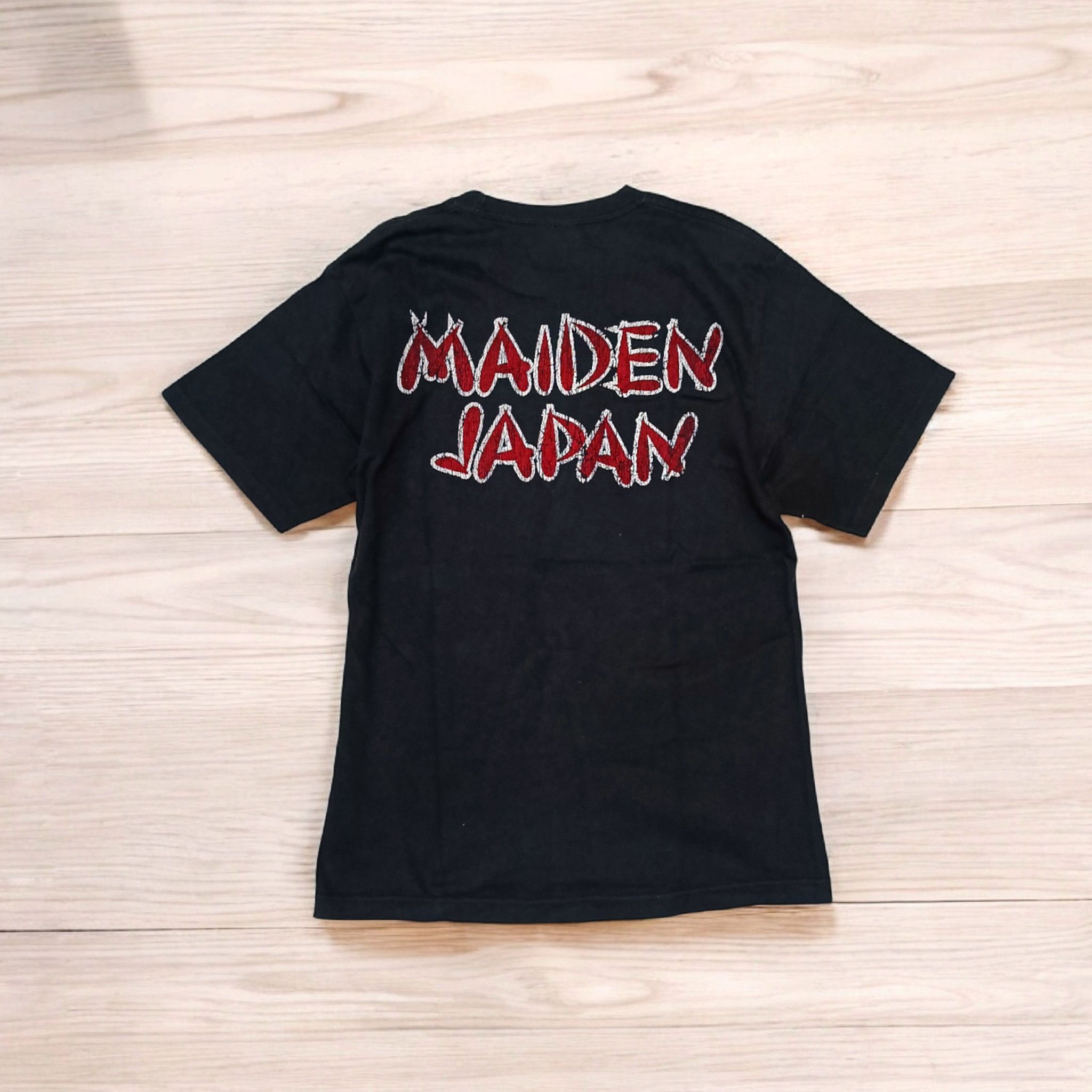 Hanes vintage iron maiden shirt Size US M / EU 48-50 / 2 - 2 Thumbnail