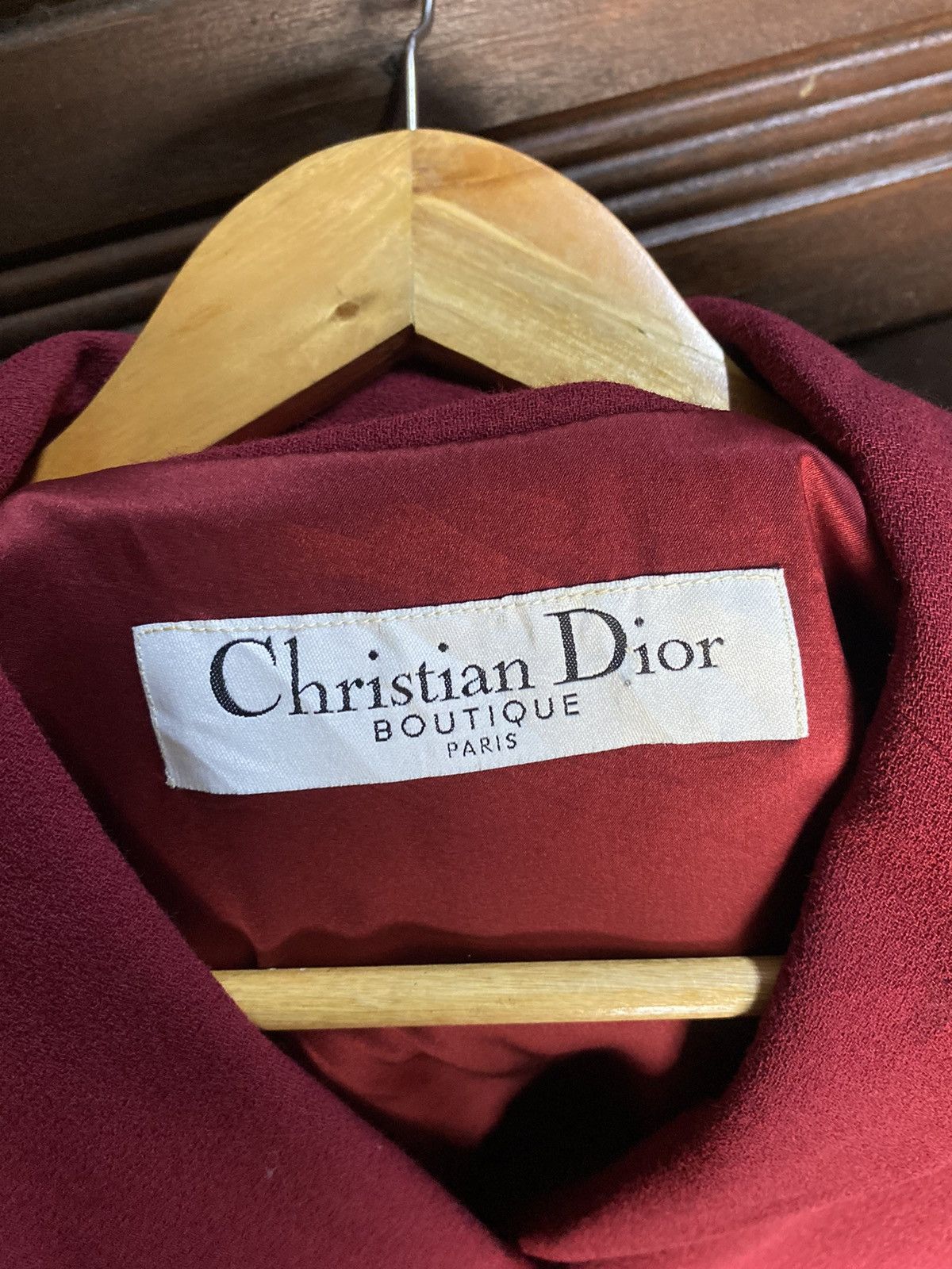 Vintage Christian Dior Boutique Paris Jacket