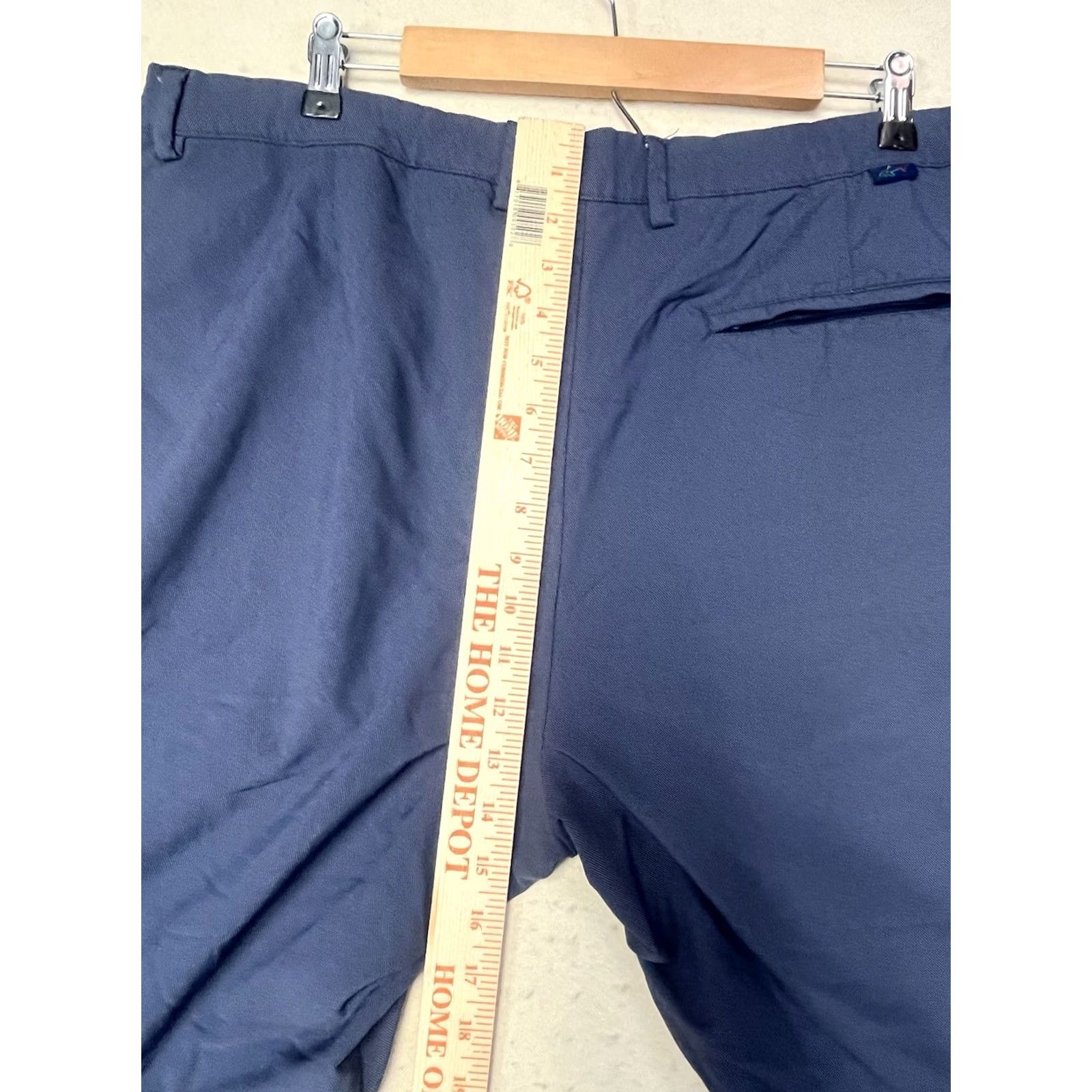 Vintage Greg Norman Men’s Size 36 Blue Golf Shorts Chino Polyester blend Size US 36 / EU 52 - 4 Thumbnail
