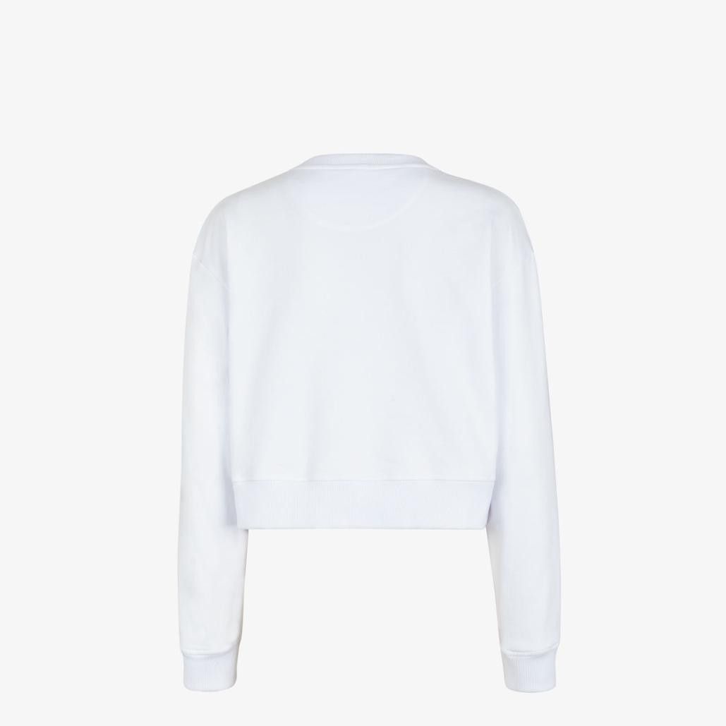 Fendi o1loc1c0824 Sweatshirt in White Size XS / US 0-2 / IT 36-38 - 2 Thumbnail