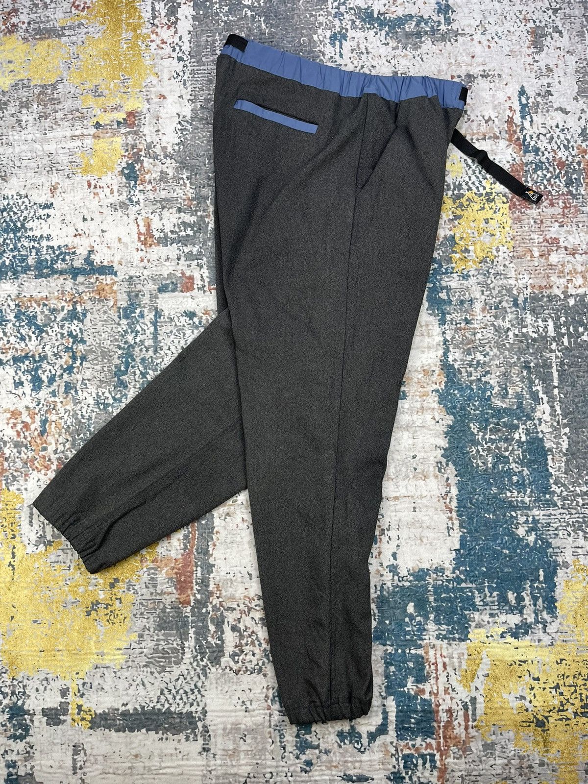 go slow caravan GO SLOW CARAVAN DEEP GREY JOGGER PANTS Size US 32 / EU 48 - 2 Thumbnail