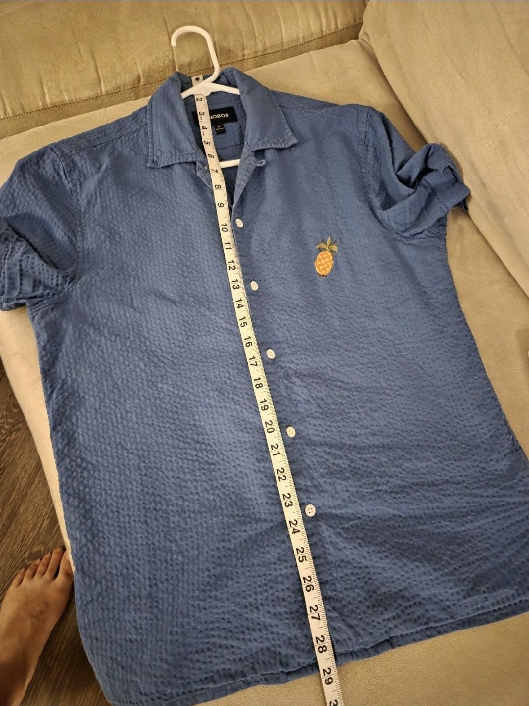 Bonobos Camp collar shirt seersucker Size US S / EU 44-46 / 1 - 4 Thumbnail