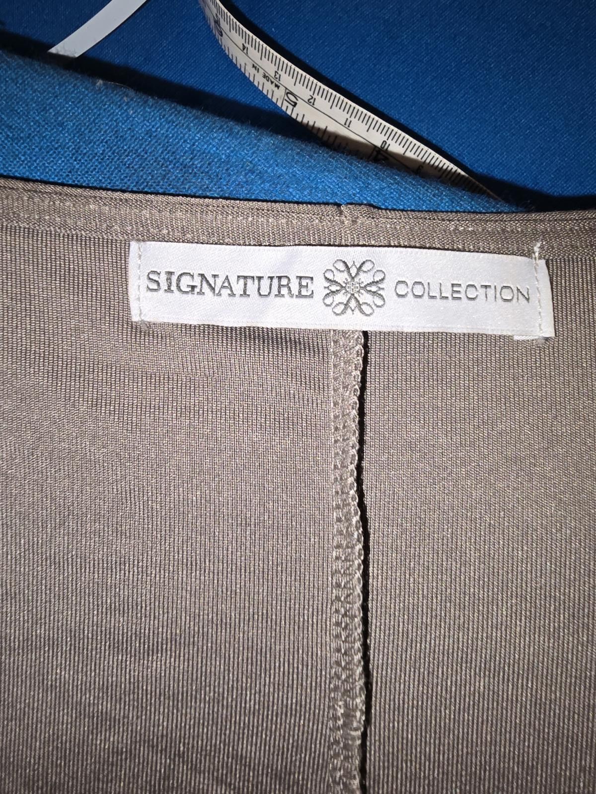Designer Signature Collection Women's Dress - Elegant Wrap Style Size XL / US 12-14 / IT 48-50 - 2 Thumbnail