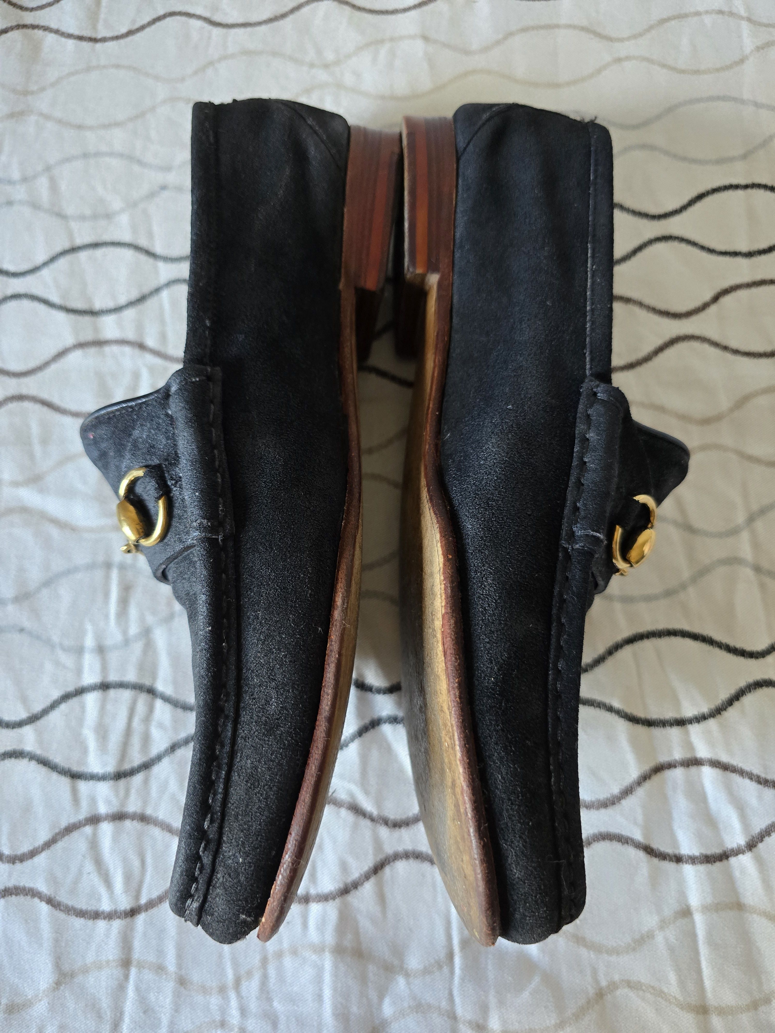 Gucci Gucci loafers suede gold horsebit Size US 10 / EU 43 - 7 Thumbnail