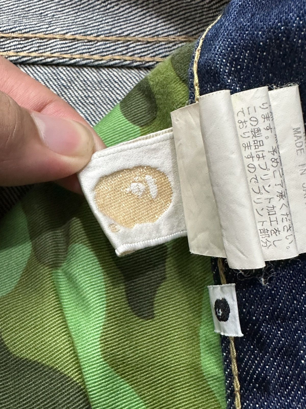 Bape A Bathing Ape Denim Size US 34 / EU 50 - 17 Thumbnail