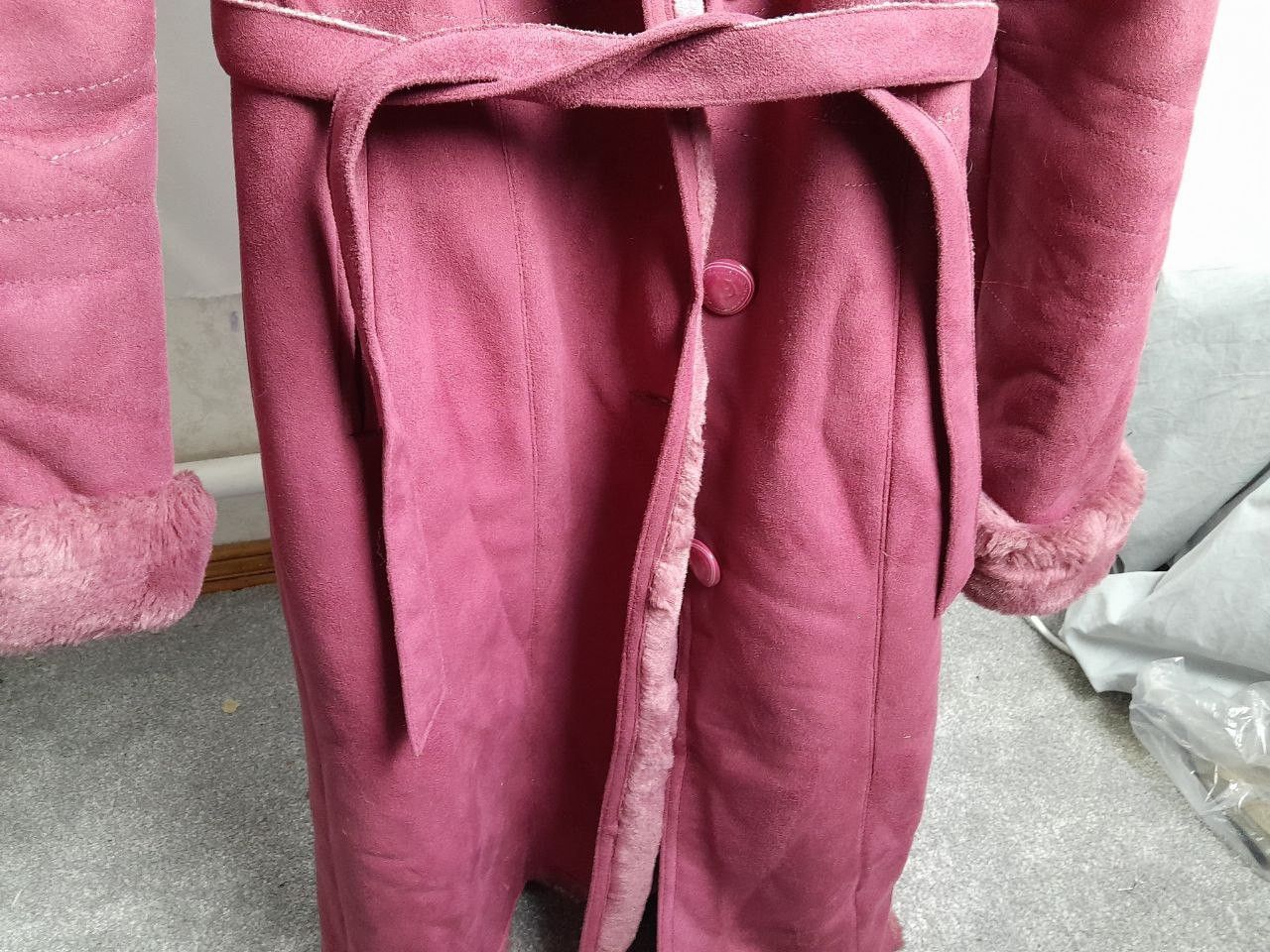 Other Vintage Genuine Shearling Sheepskin Bomber Jacket size M Size M / US 6-8 / IT 42-44 - 5 Thumbnail