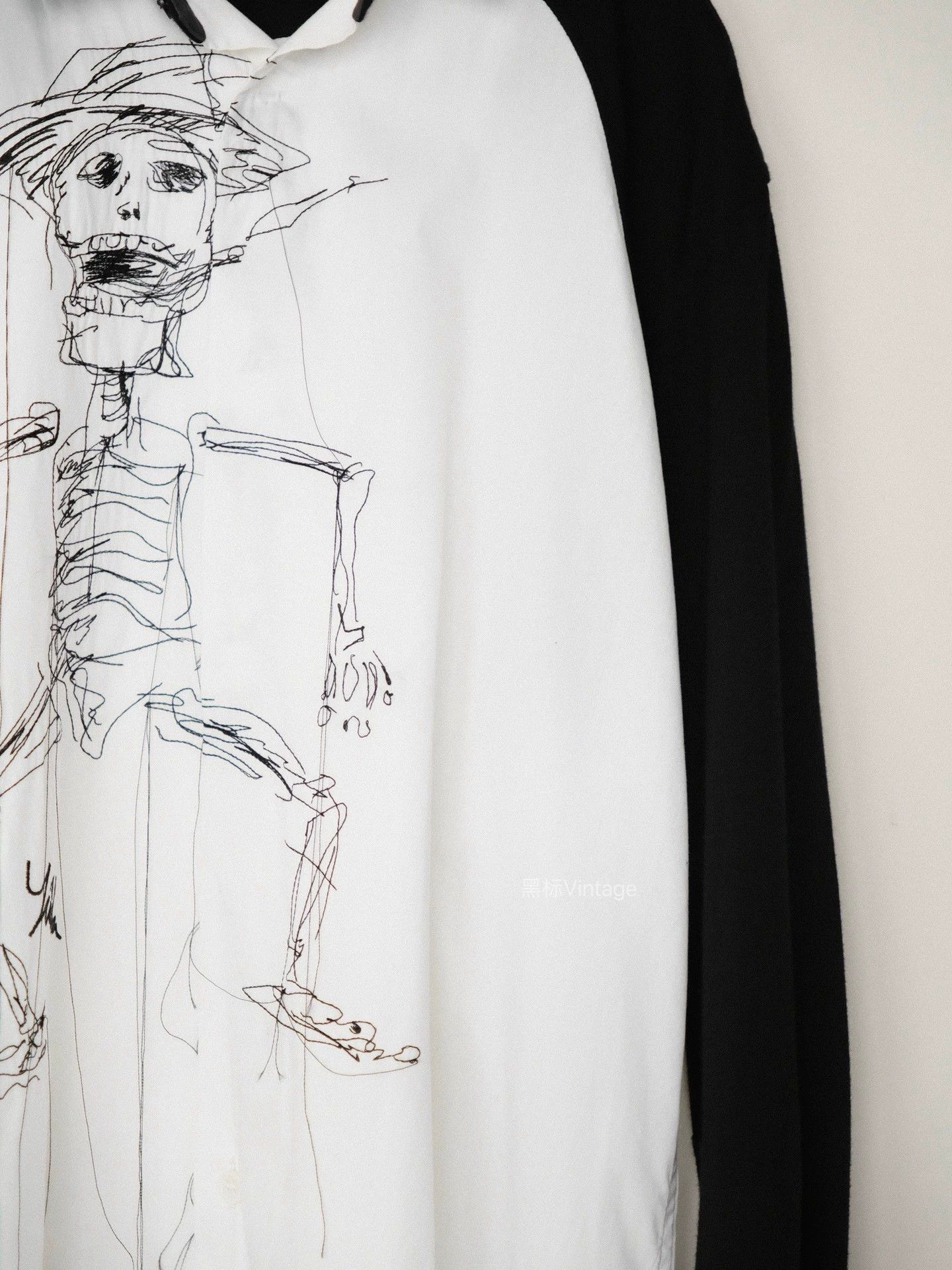 Yohji Yamamoto Yohji Yamamoto 19AW Vtg Asakura Embroidered White Shirt Size US L / EU 52-54 / 3 - 4 Thumbnail