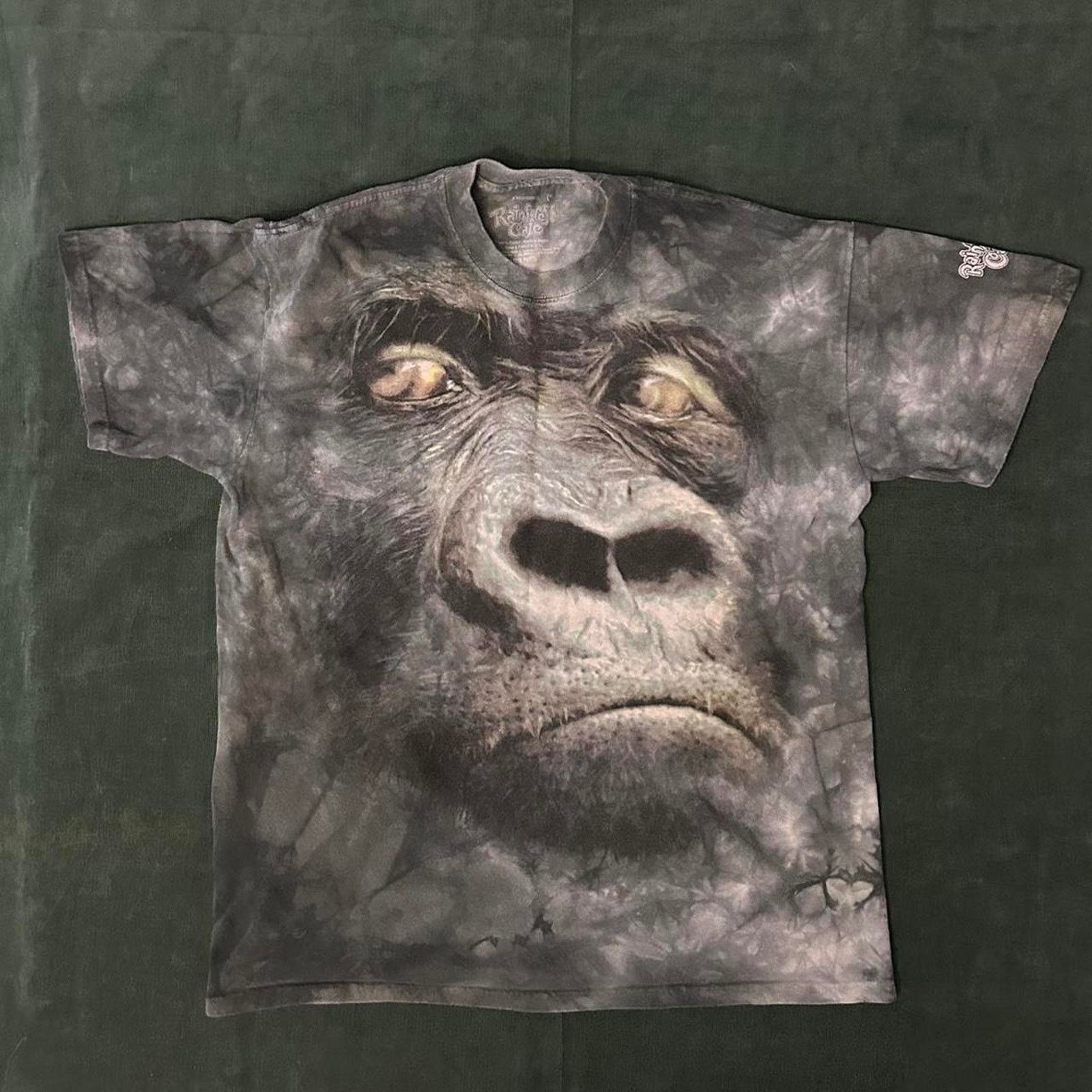 Other rain forest cafe Tie dye aop gorilla graphic tee Size US L / EU 52-54 / 3 - 1 Thumbnail