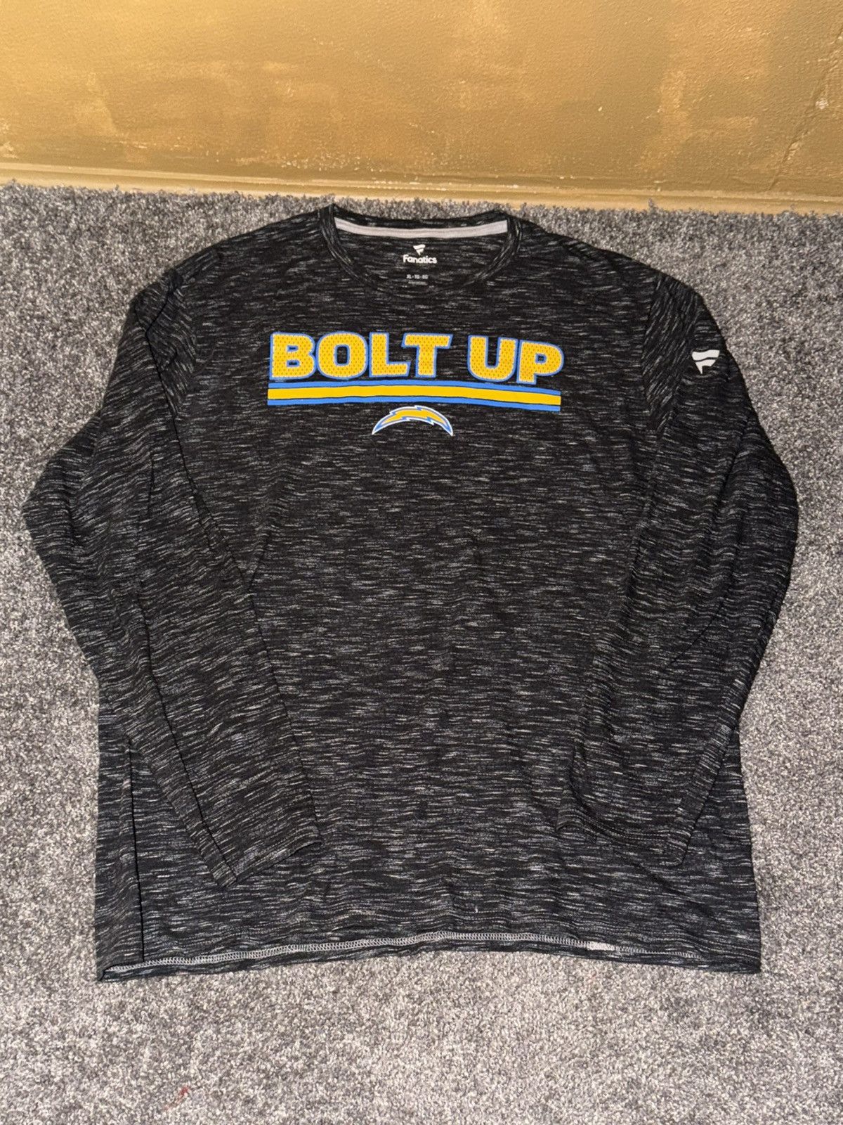 NFL Fanatics NFL Los Angeles Chargers Bolt Up Long Sleeve XL Size US XL / EU 56 / 4 - 12 Thumbnail