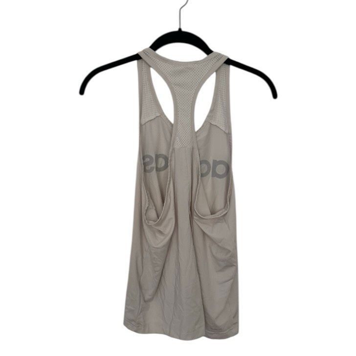 Adidas Adidas White Logo Racerback Tank Top Size M Size M / US 6-8 / IT 42-44 - 2 Thumbnail