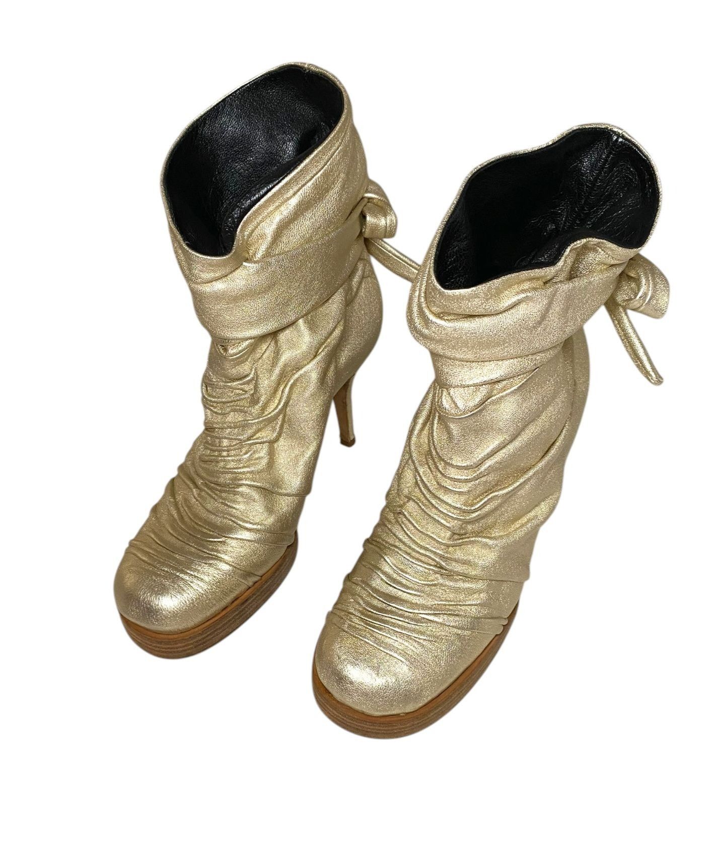 Rick Owens Rick Owens FW06 Runway 'Dustulator' Glitter Heels Size US 7 / IT 37 - 1 Thumbnail