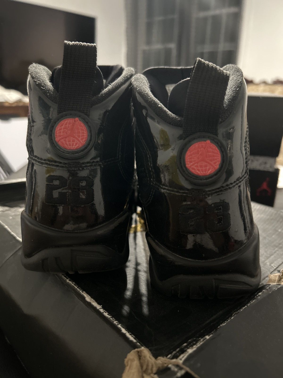 Jordan Brand × Nike Jordan 9 Patent Bred size 8 Size US 8 / EU 41 - 4 Thumbnail