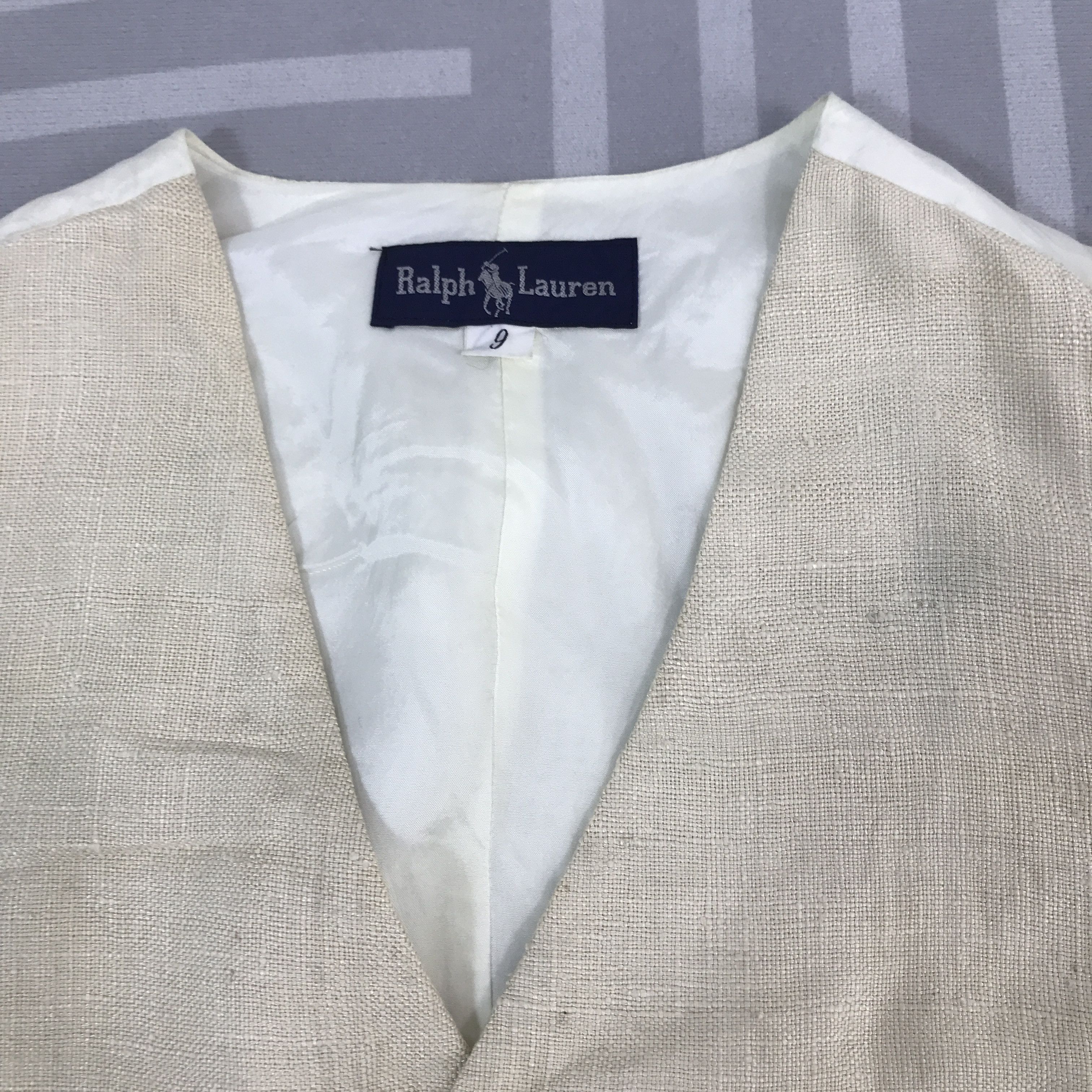 Polo Ralph Lauren × Vintage Vintage Ralph Lauren Vest classic design Size US XS / EU 42 / 0 - 5 Thumbnail