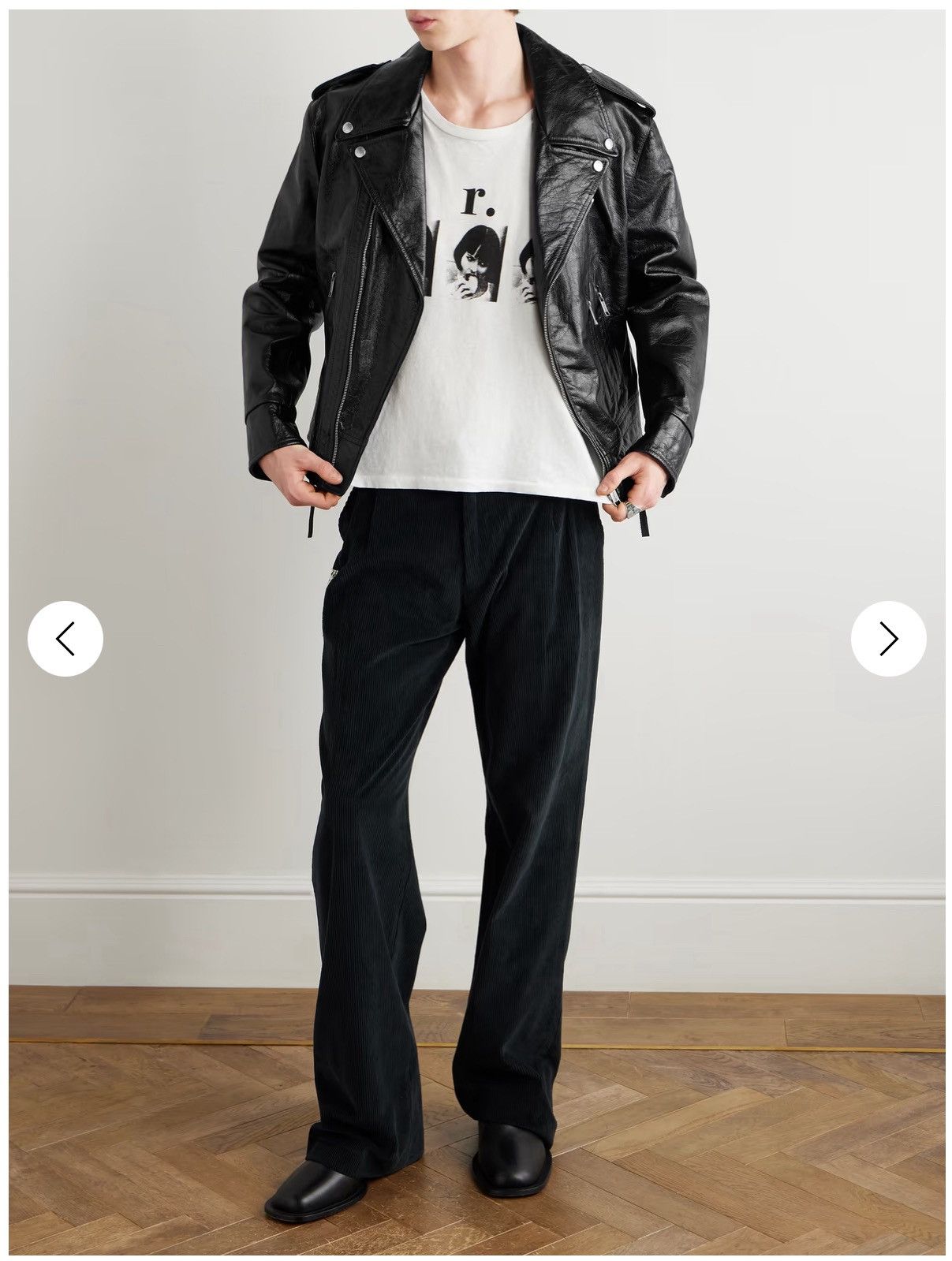 Enfants Riches Deprimes ENFANTS RICHES DÉPRIMÉS Distressed Leather Biker Jacket Size US M / EU 48-50 / 2 - 14 Thumbnail