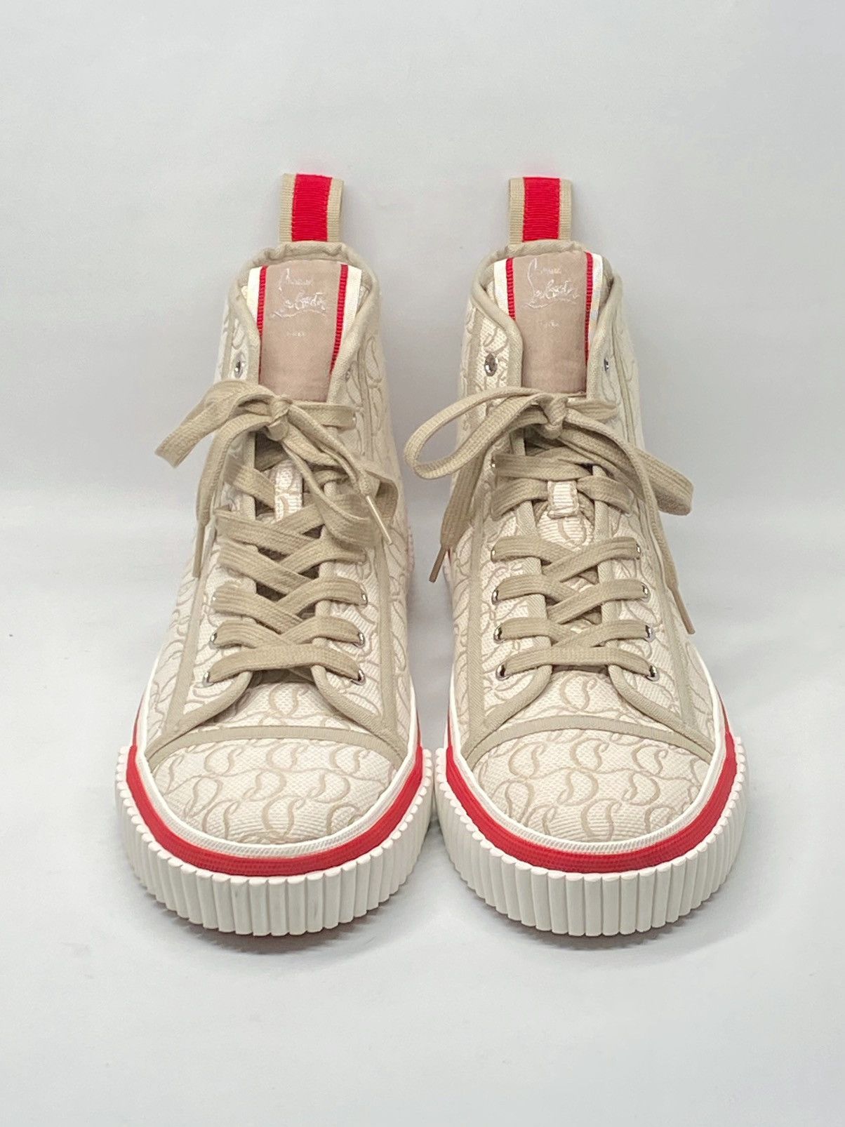 Christian Louboutin Christian Louboutin Cl High-Top Sneakers size 42/us size 9 Size US 9 / EU 42 - 4 Thumbnail