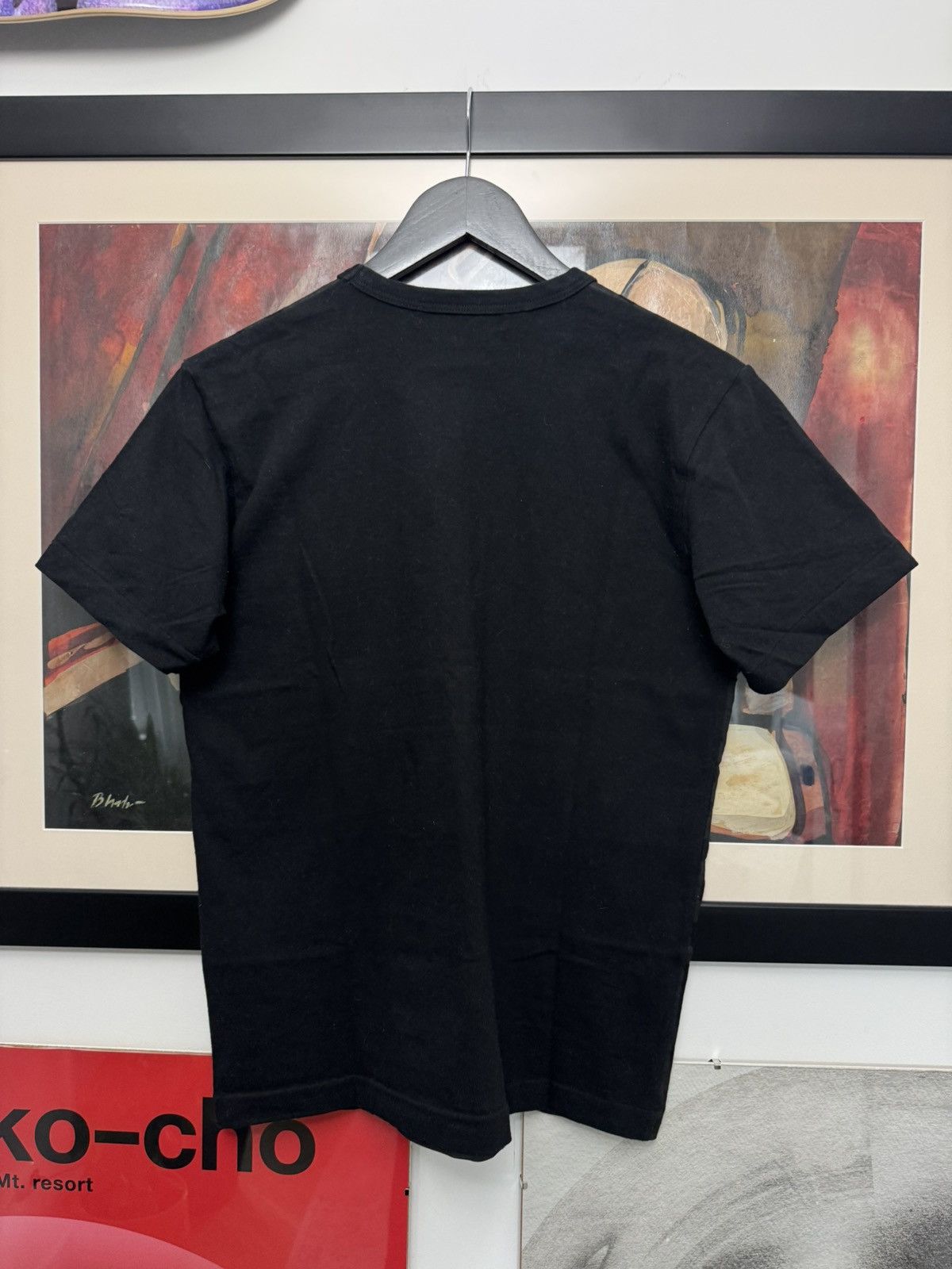 Comme des Garcons Black BLACK CDG Comme Des Garcons Tee Japanese Japan Designer Rare Size US M / EU 48-50 / 2 - 6 Thumbnail