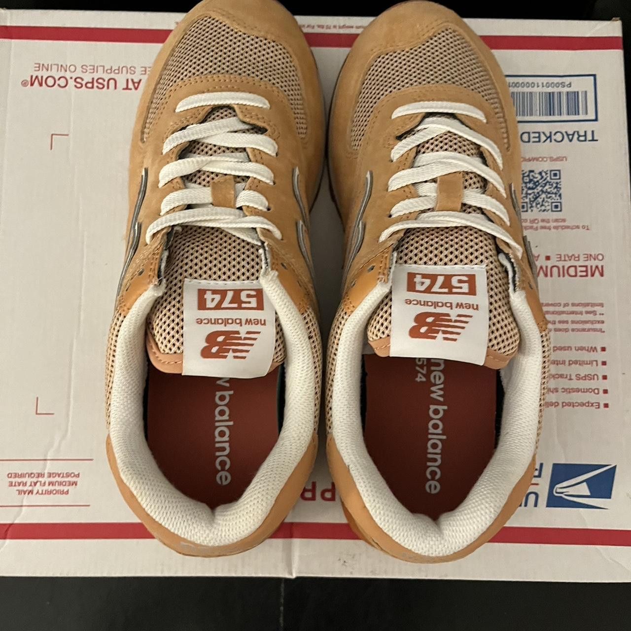 New Balance New Balance 574 Caramel Rust Size US 8.5 / EU 41-42 - 2 Thumbnail