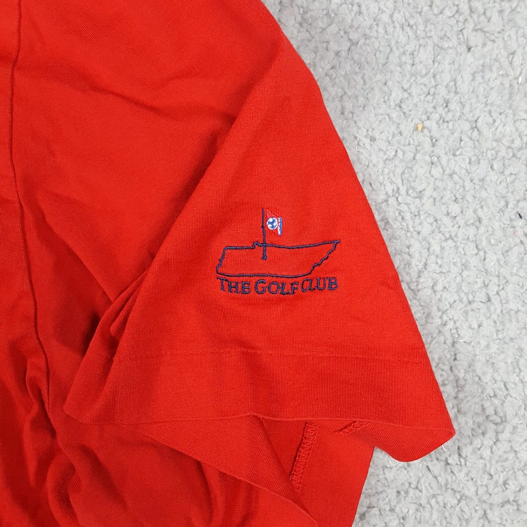 Polo Ralph Lauren Vintage Polo Ralph Lauren Men's Golf Polo Shirt 90s Preppy Pony Red Cotton Short Sleeve Size L Size US L / EU 52-54 / 3 - 4 Thumbnail