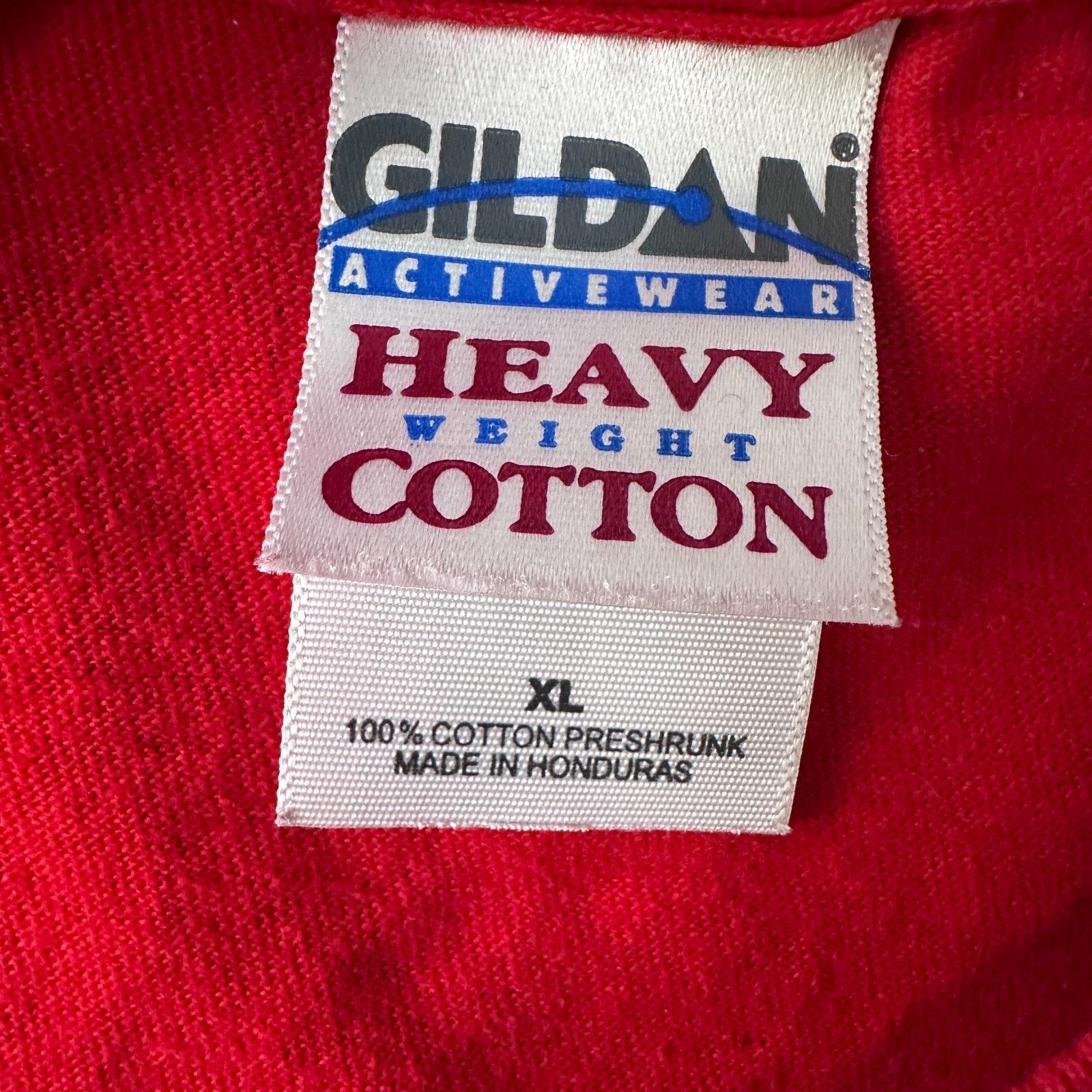 Gildan Vintage Idaho No Udaho T-Shirt Men XL Red Short Sleeve Joke Size US XL / EU 56 / 4 - 5 Thumbnail
