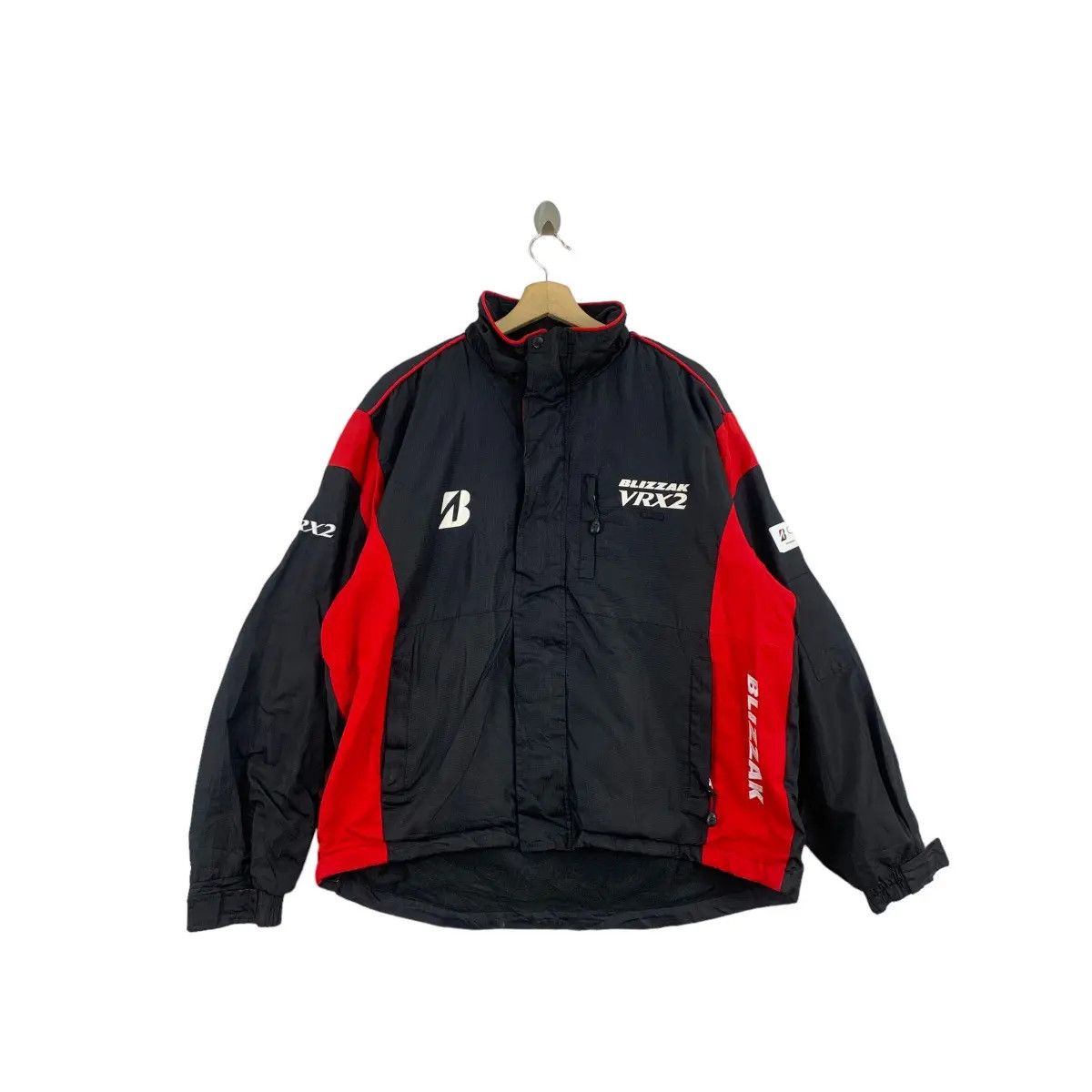 Vintage Vintage BRIDGESTONE BLIZZAK VRX2 Racing Team Driver Jacket Size US L / EU 52-54 / 3 - 1 Thumbnail