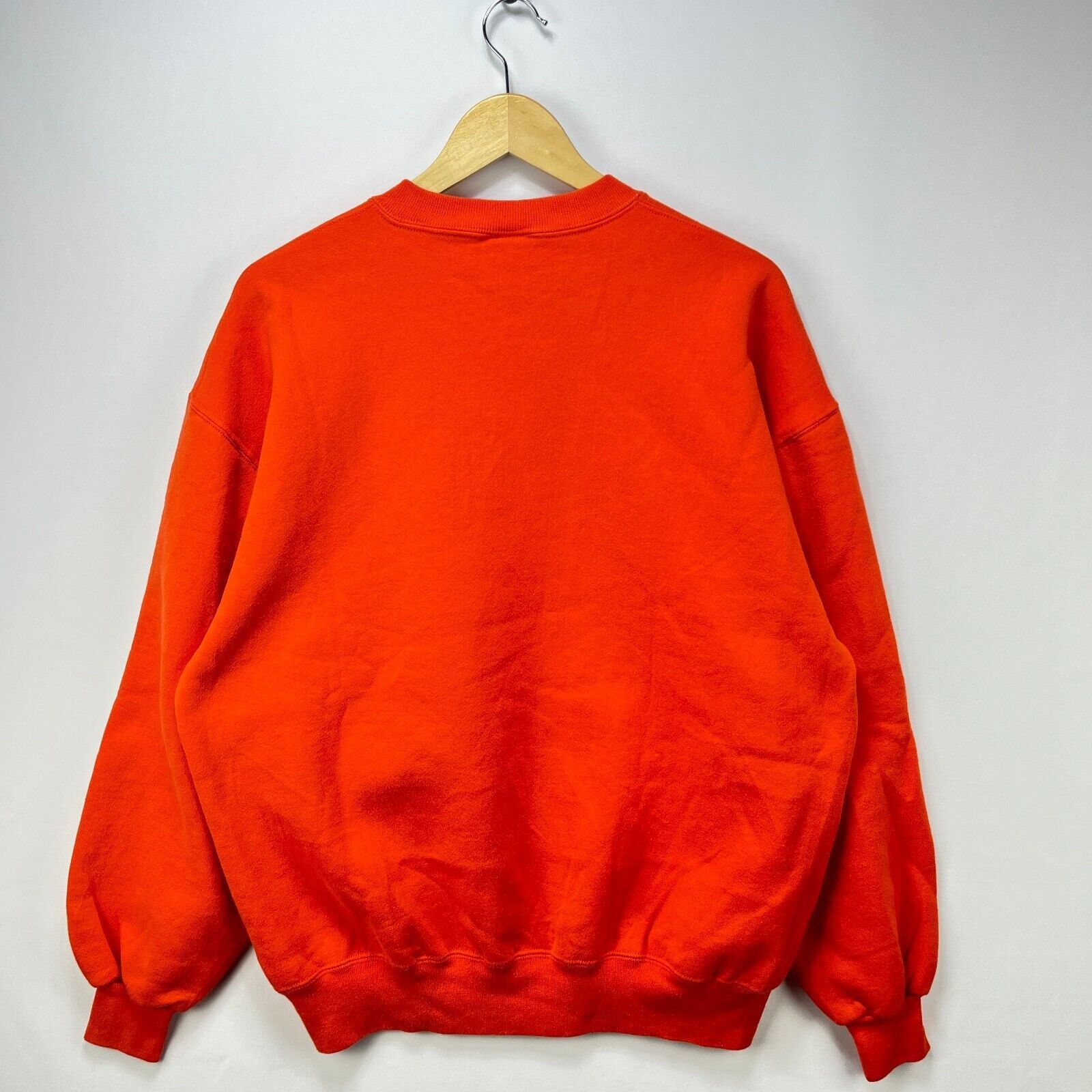 Russell Athletic × Vintage Vintage '90s Russell Athletic Orange Blank XL Made in USA Size US XL / EU 56 / 4 - 8 Thumbnail