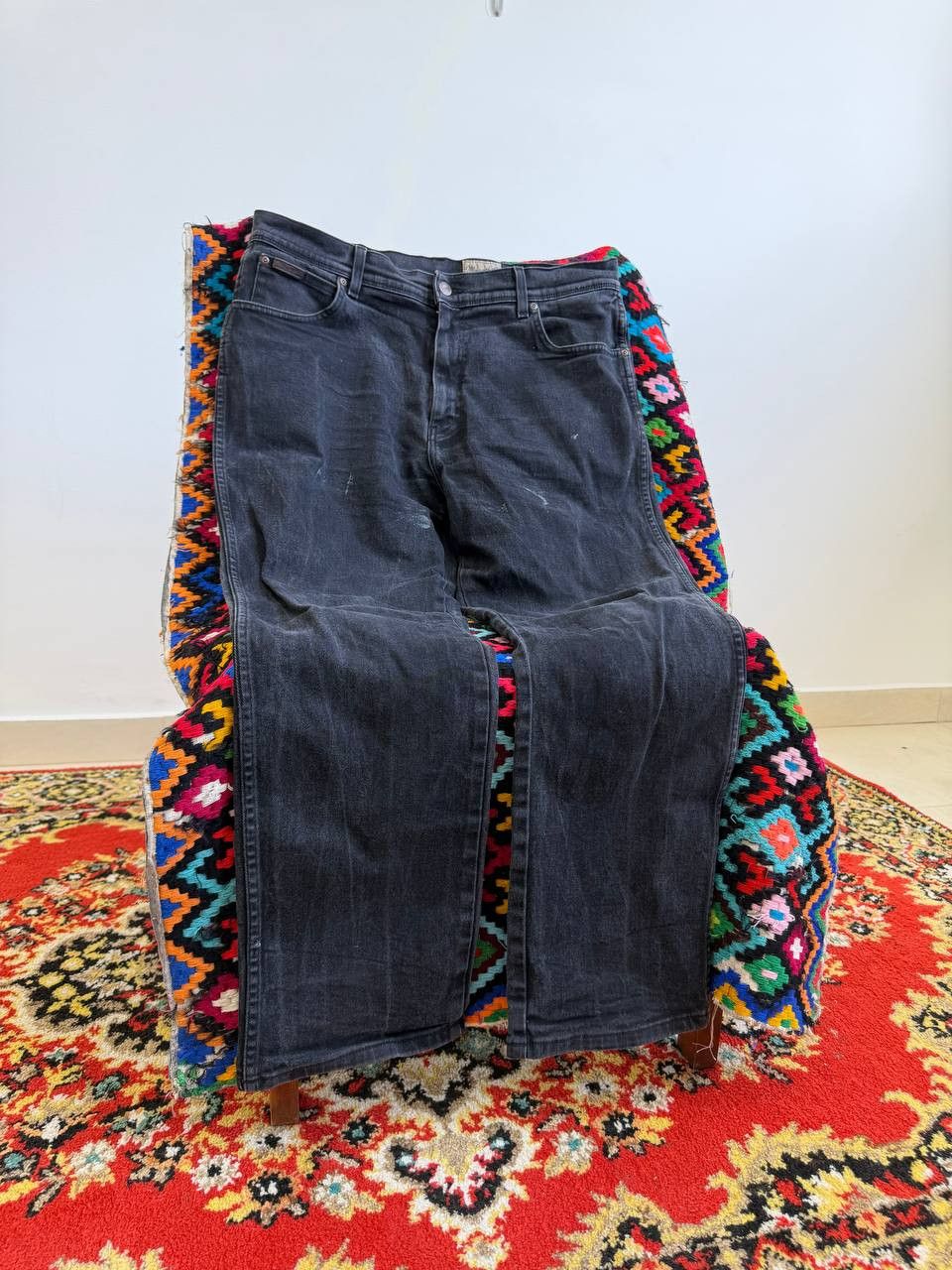 Hedi Slimane 00s Diesel Hedi Slimane Dior Style Washed Denim Jeans Size US 32 / EU 48 - 3 Thumbnail
