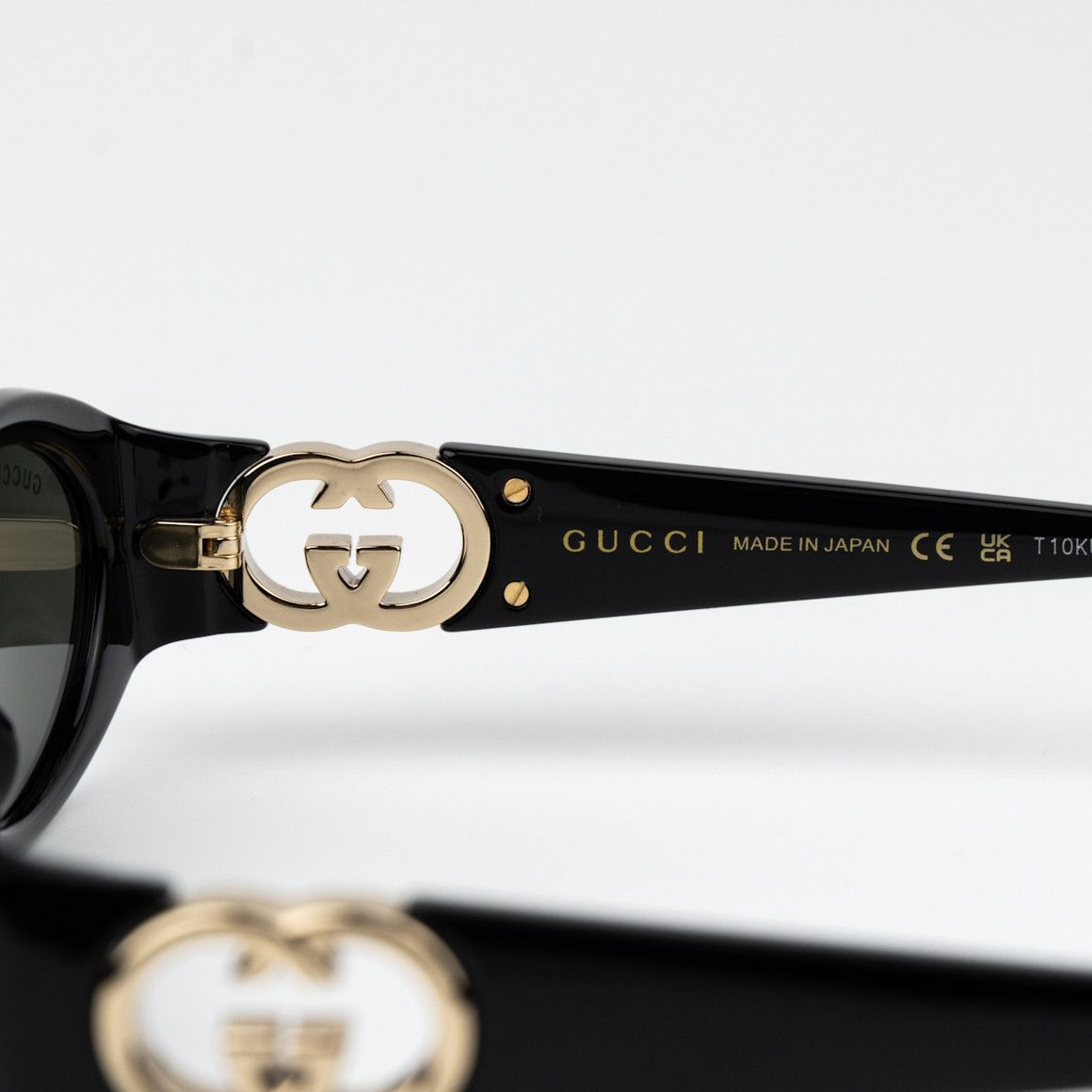 Gucci Gucci Women Sunglasses Oval GG1660S 001 BRAND NEW Size ONE SIZE - 6 Thumbnail