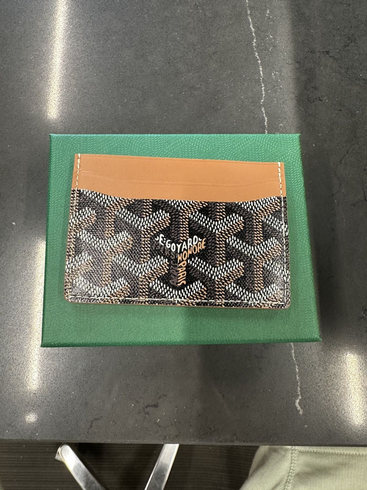 Goyard Saint Sulpice Black/Natural