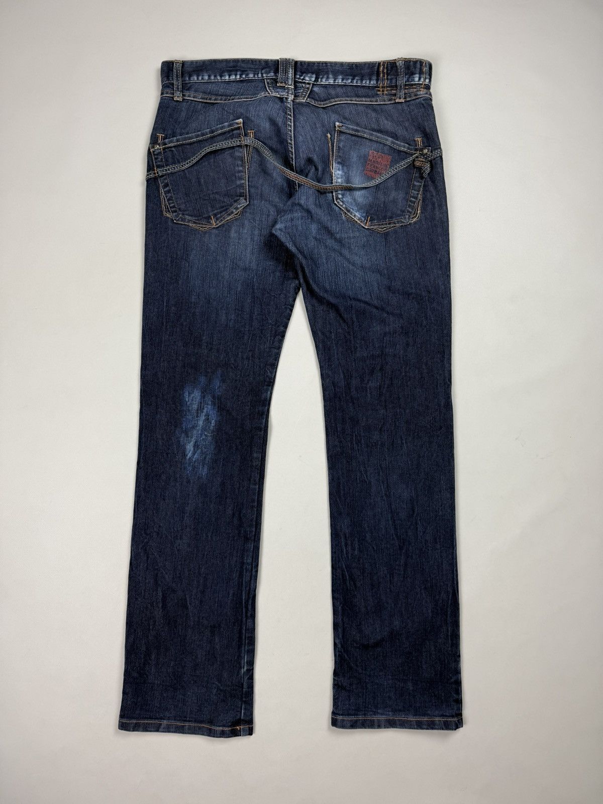 Marithe + Francois Girbaud Marithe Francois Girbaud Vintage Avant-Garde Denim Jeans Size US 32 / EU 48 - 18 Thumbnail