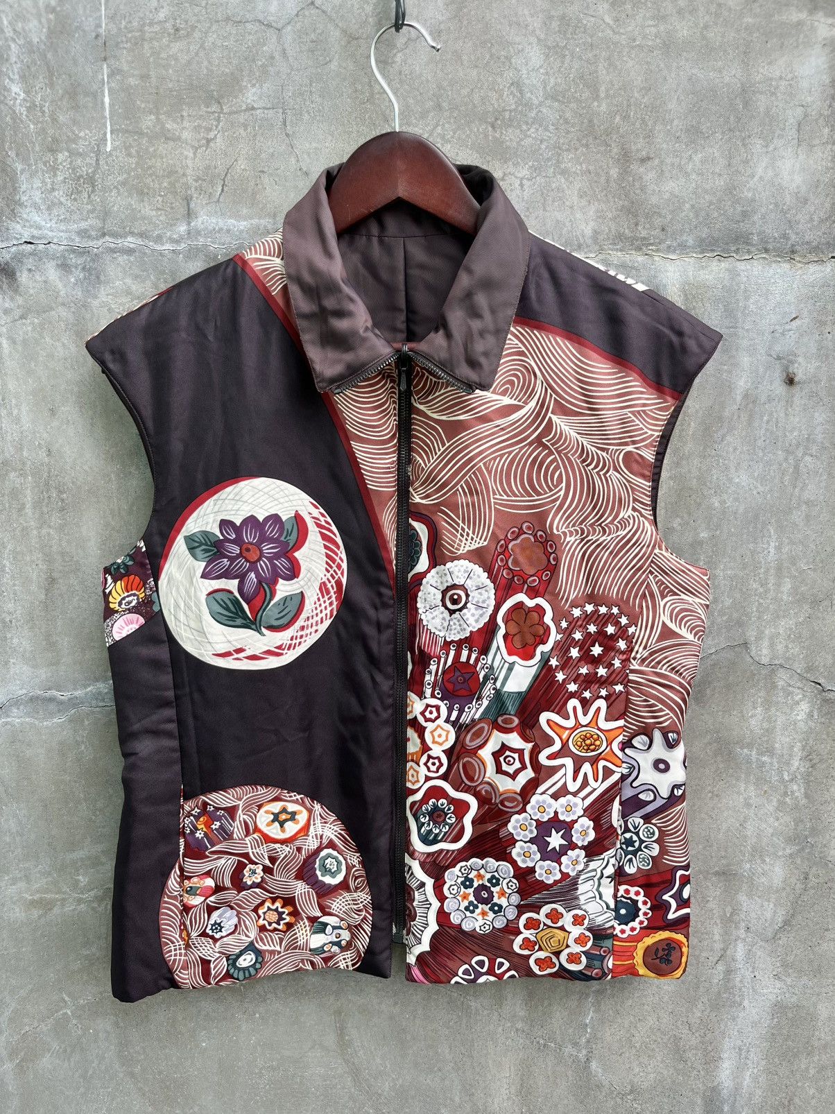 Hermes Sulfure & Presse Papiers II Reversible Padded Vest Size L / US 10 / IT 46 - 3 Thumbnail
