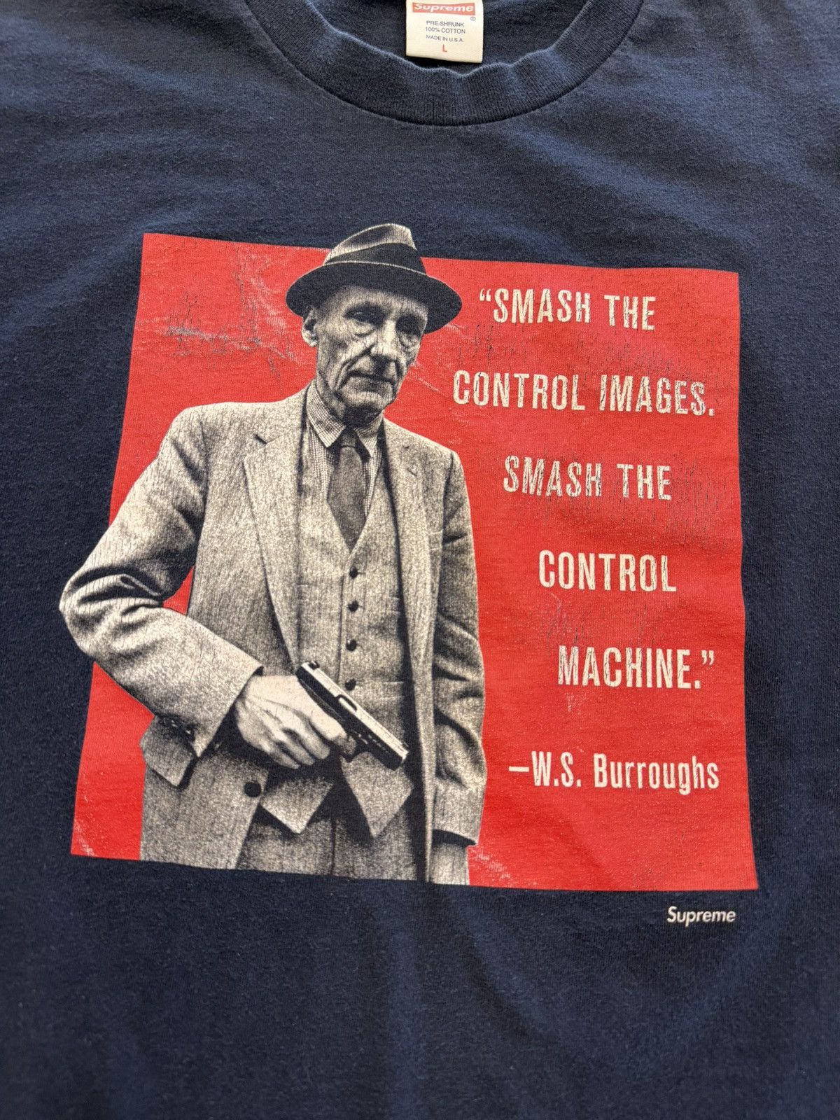 Supreme SS16 Supreme Burroughs Tee Size US L / EU 52-54 / 3 - 3 Thumbnail