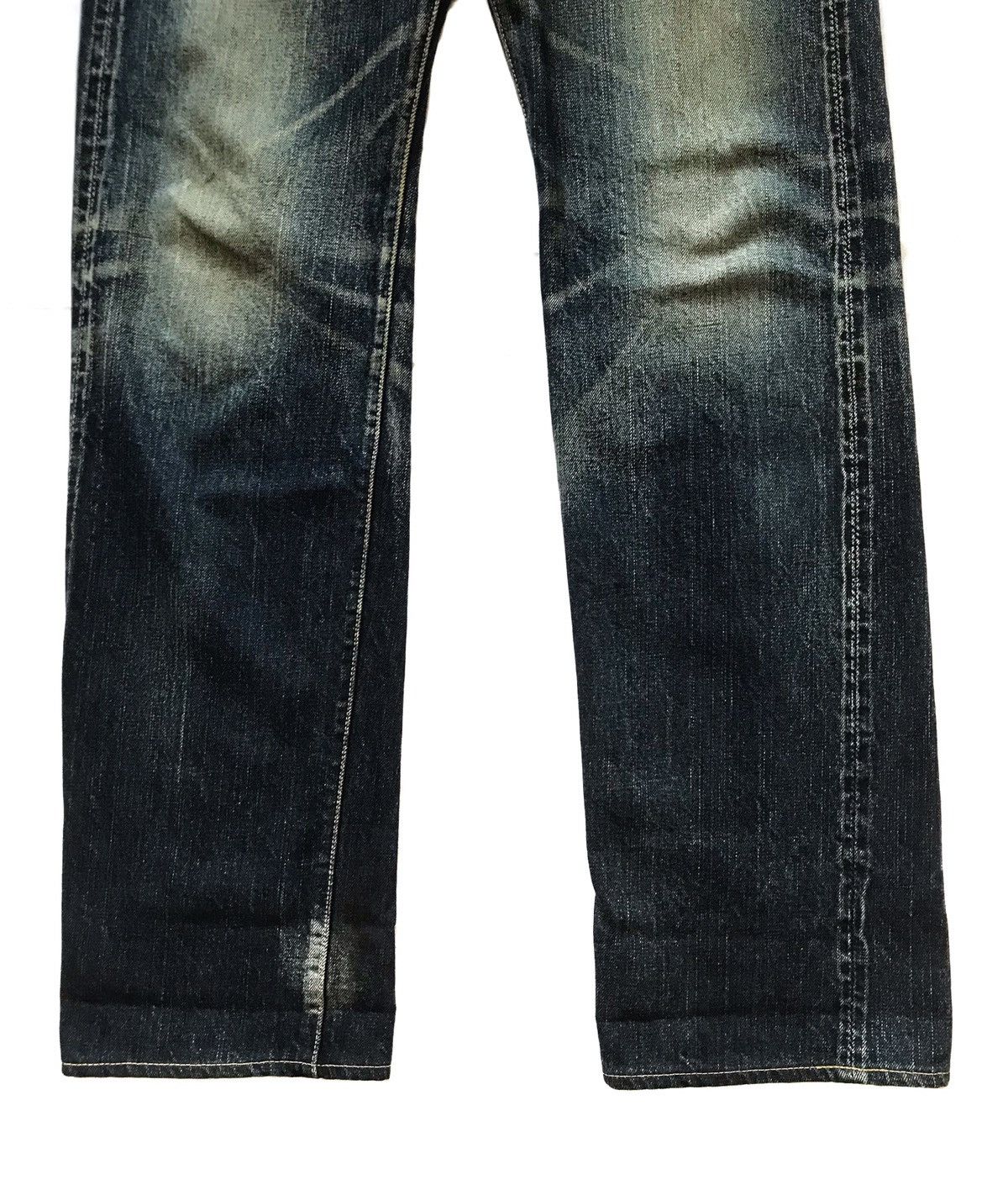 The Flat Head THE FLAT HEAD LOT 3005SPC SELVEDGE DISTRESSED JEANS Size US 29 - 3 Thumbnail