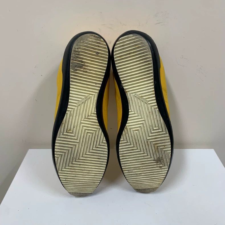 Hermes HERMES Yellow Sculpted Casual Sneakers Size 37.5-2506 Size US 7 / IT 37 - 7 Thumbnail