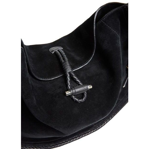 Isabel Marant Isabel Marant Oskan Hobo Soft Black Leather Shoulder Bag New Size ONE SIZE - 5 Thumbnail