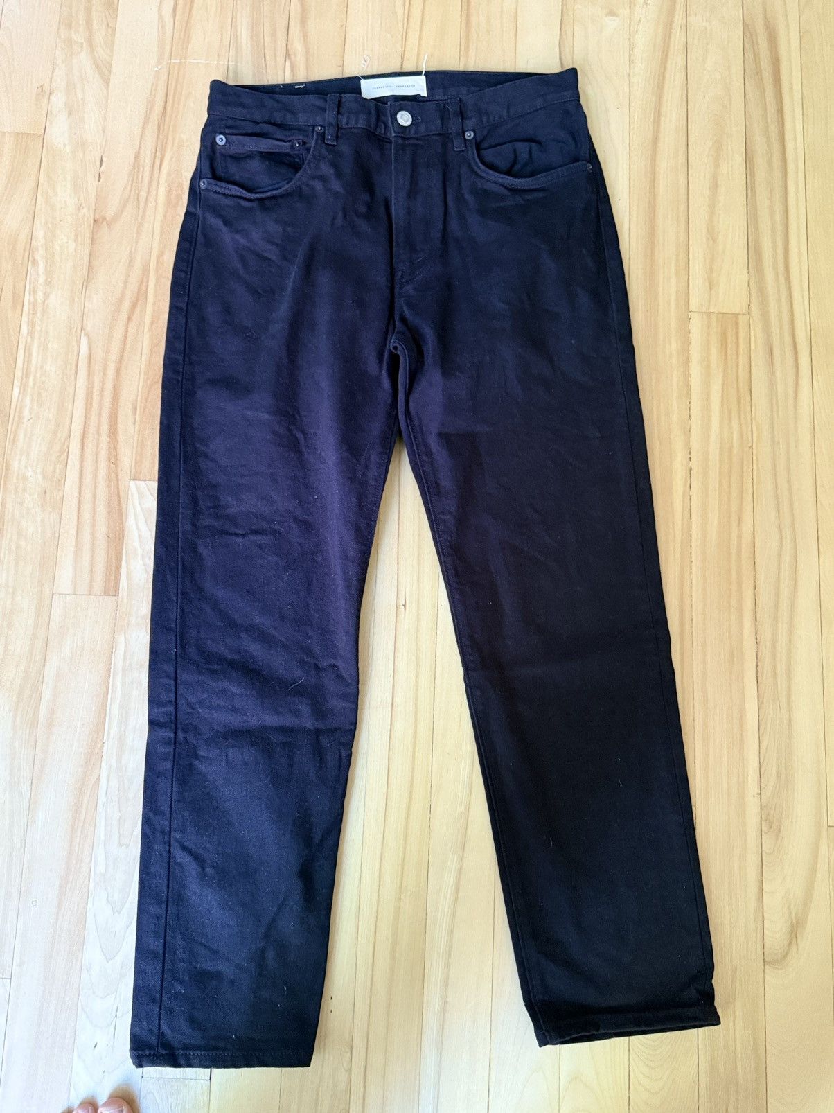 JEANERICA Jeanerica TM005 Rinse Stay Black Jeans – Size 31/32 Size US 31 - 1 Thumbnail