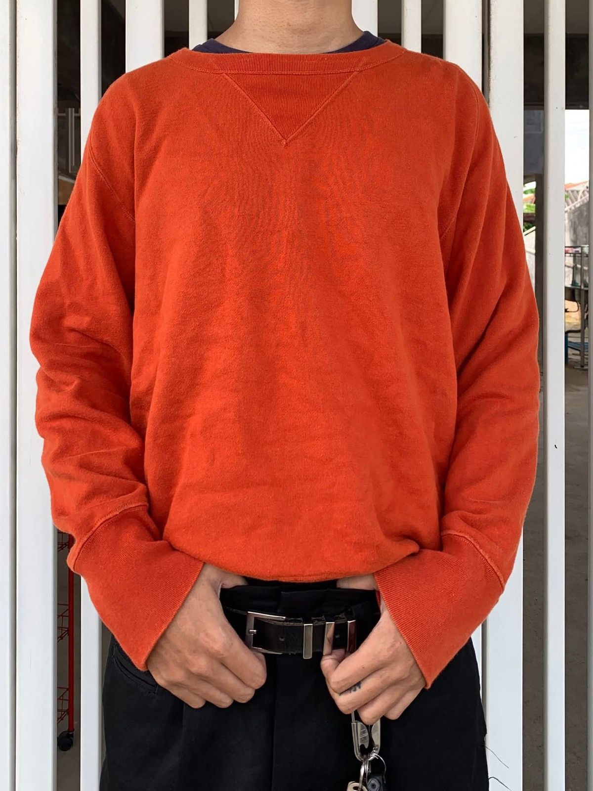 Vintage LVC Levi's Bay Meadows Sweatshirt Size US M / EU 48-50 / 2 - 2 Thumbnail