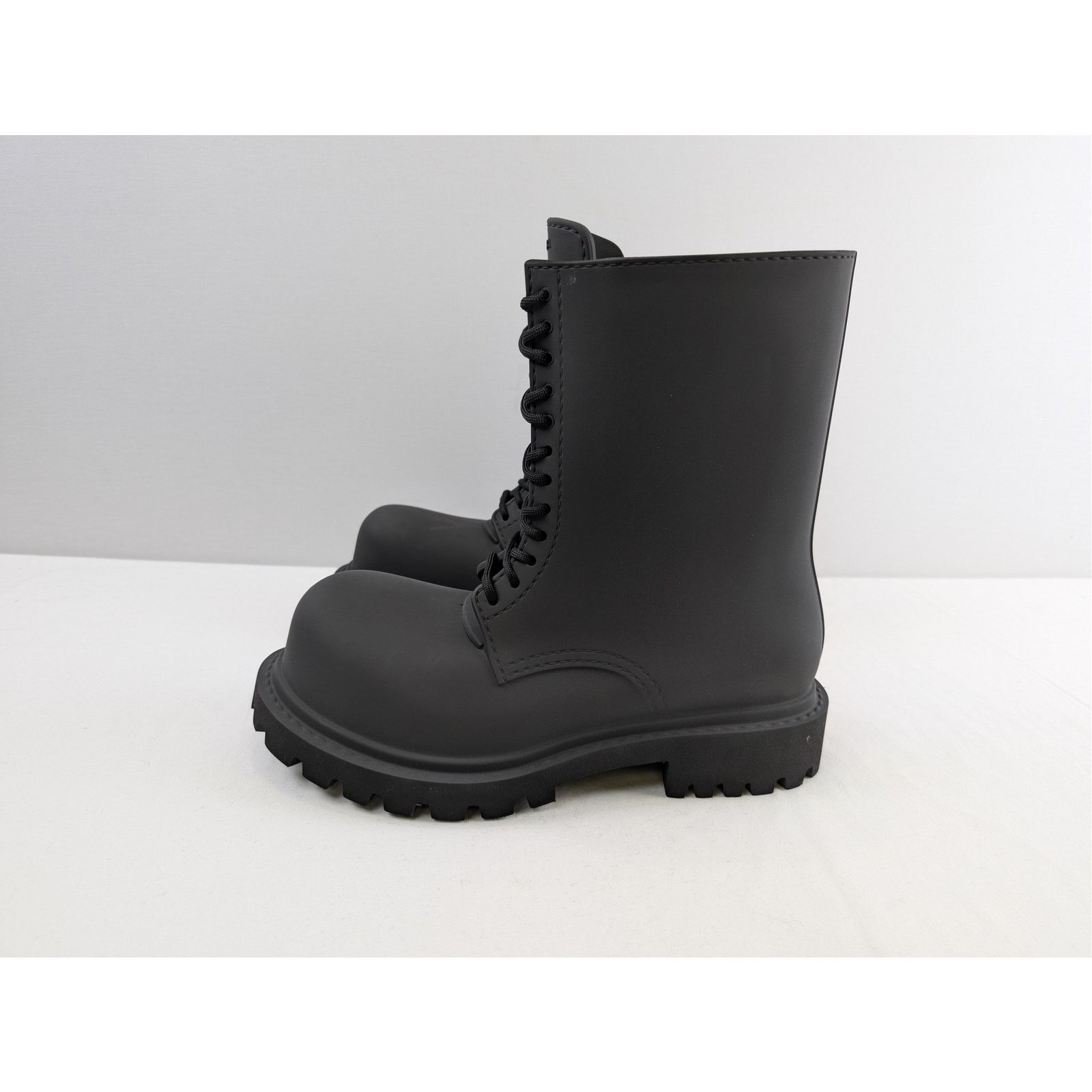 Balenciaga o1rshd1 Q:2 / Full Eva Steroid Boot in Black Size US 10 / EU 43 - 9 Thumbnail