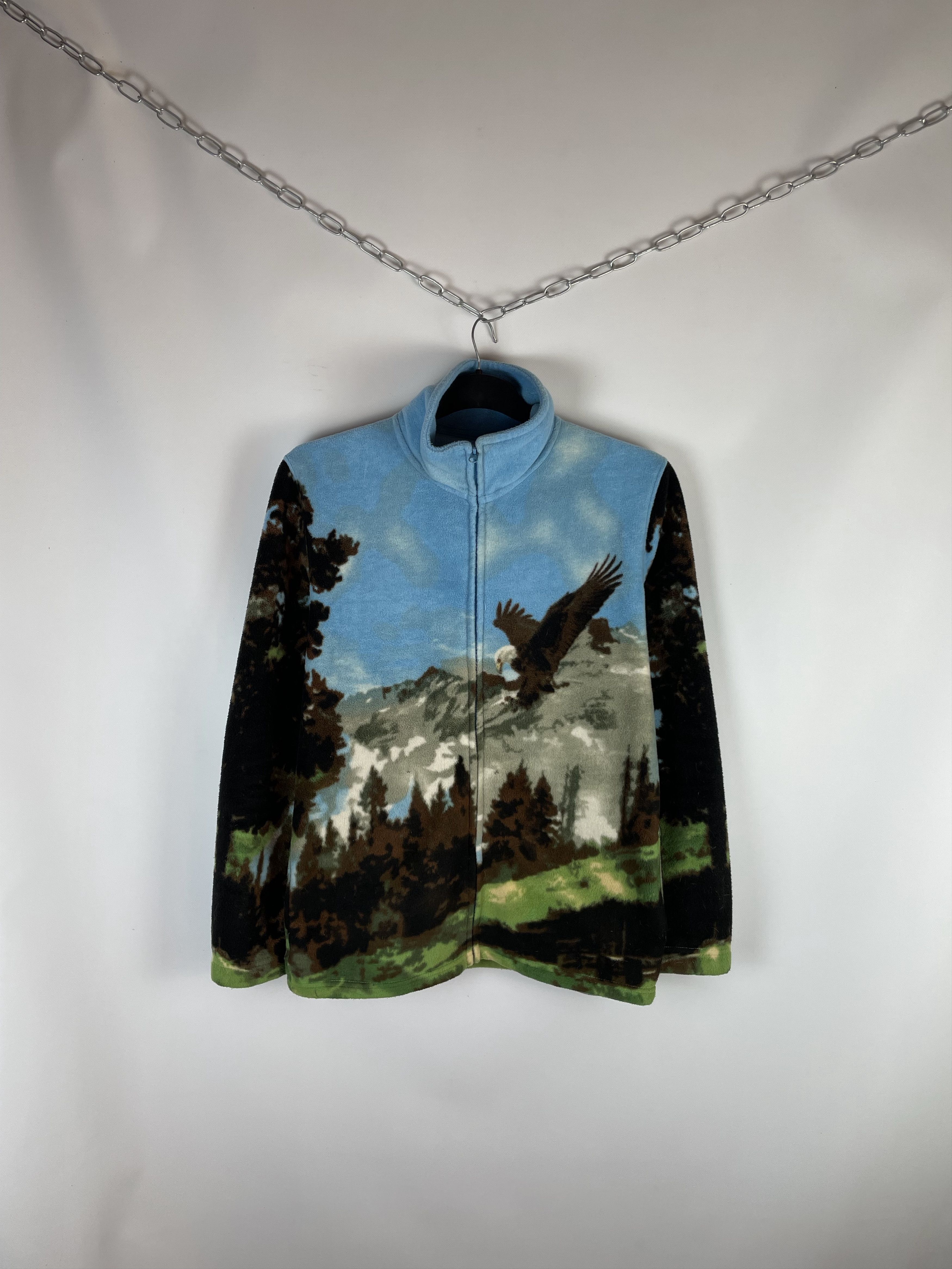 Other Vintage EAGLE Fleece Jacket Size US M / EU 48-50 / 2 - 1 Thumbnail