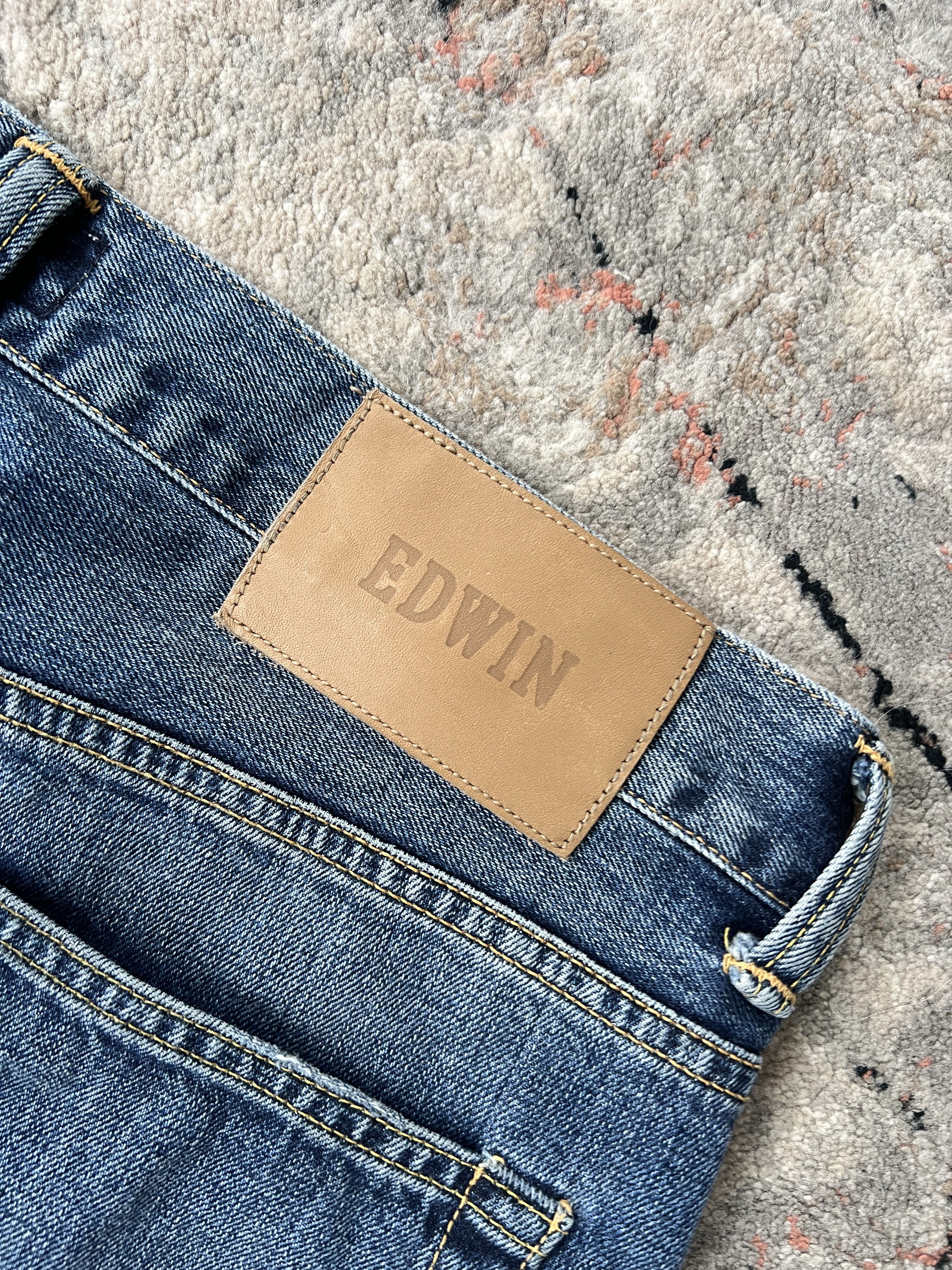 Edwin Edwin ED-80 Slim Tapered Denim Pants Size US 32 / EU 48 - 8 Thumbnail